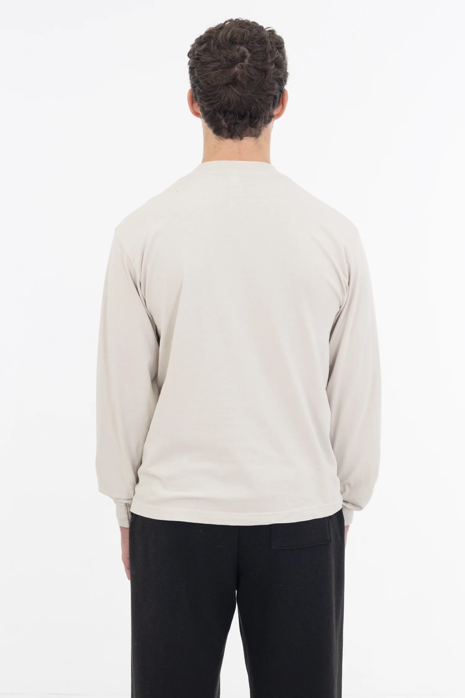 1807GD - 6.5oz Long Sleeve Garment Dye Crew Neck T-Shirt - Image 38