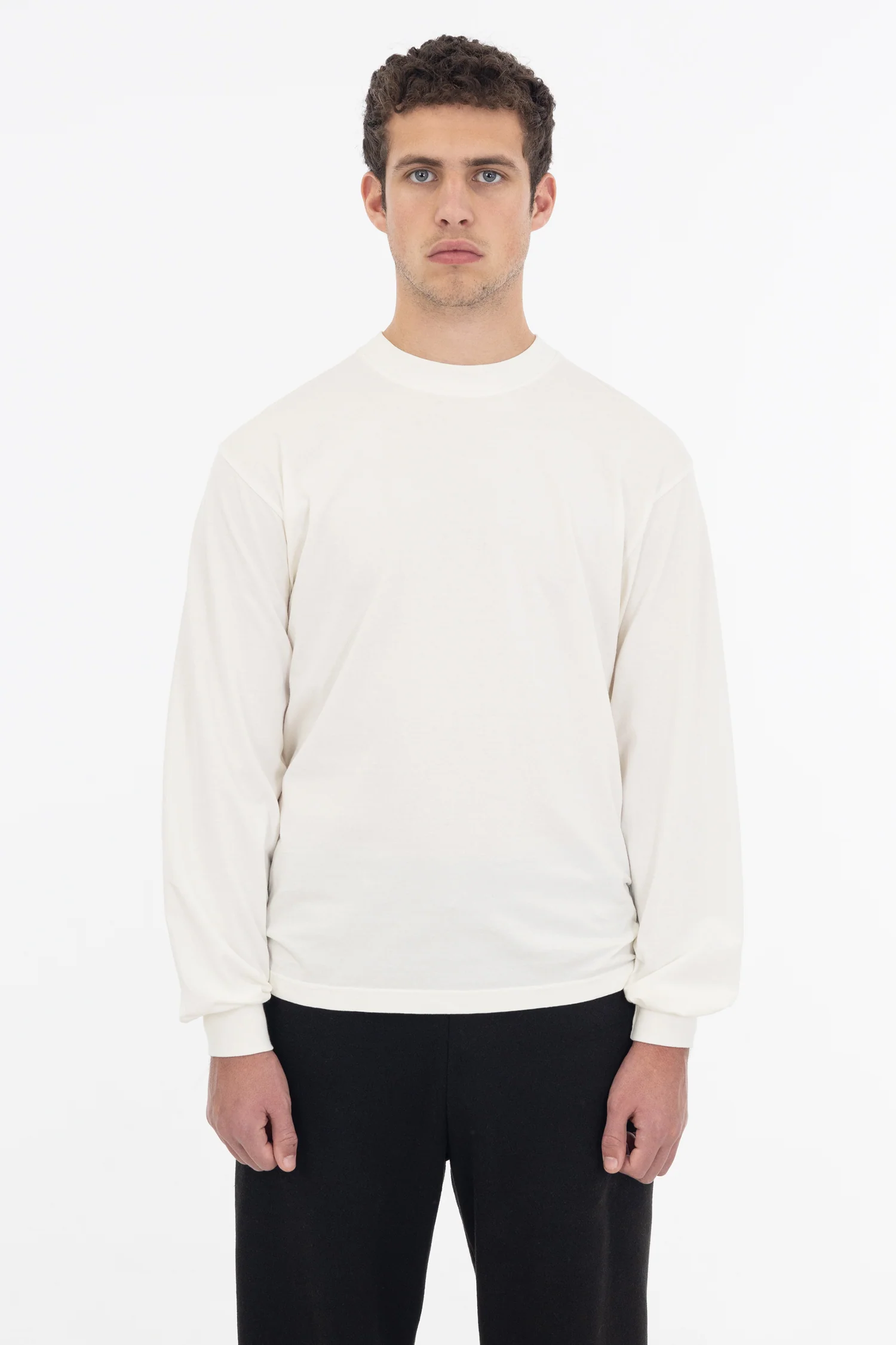 1807GD - 6.5oz Long Sleeve Garment Dye Crew Neck T-Shirt - Image 39