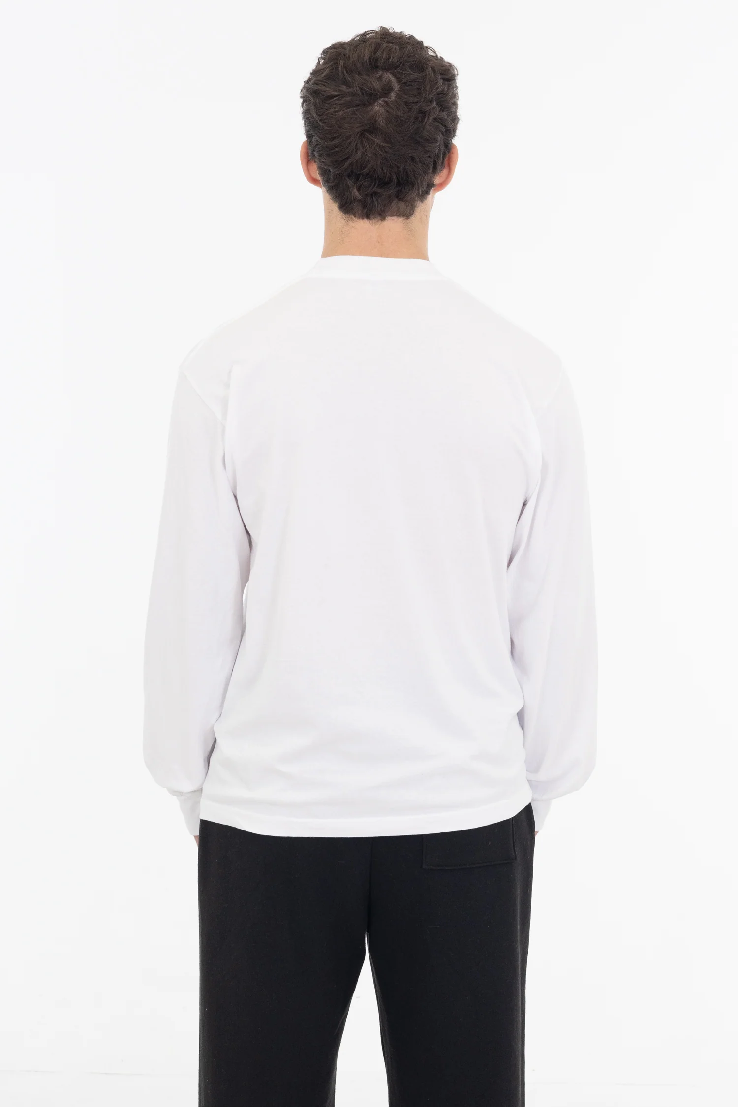 1807GD - 6.5oz Long Sleeve Garment Dye Crew Neck T-Shirt - Image 41