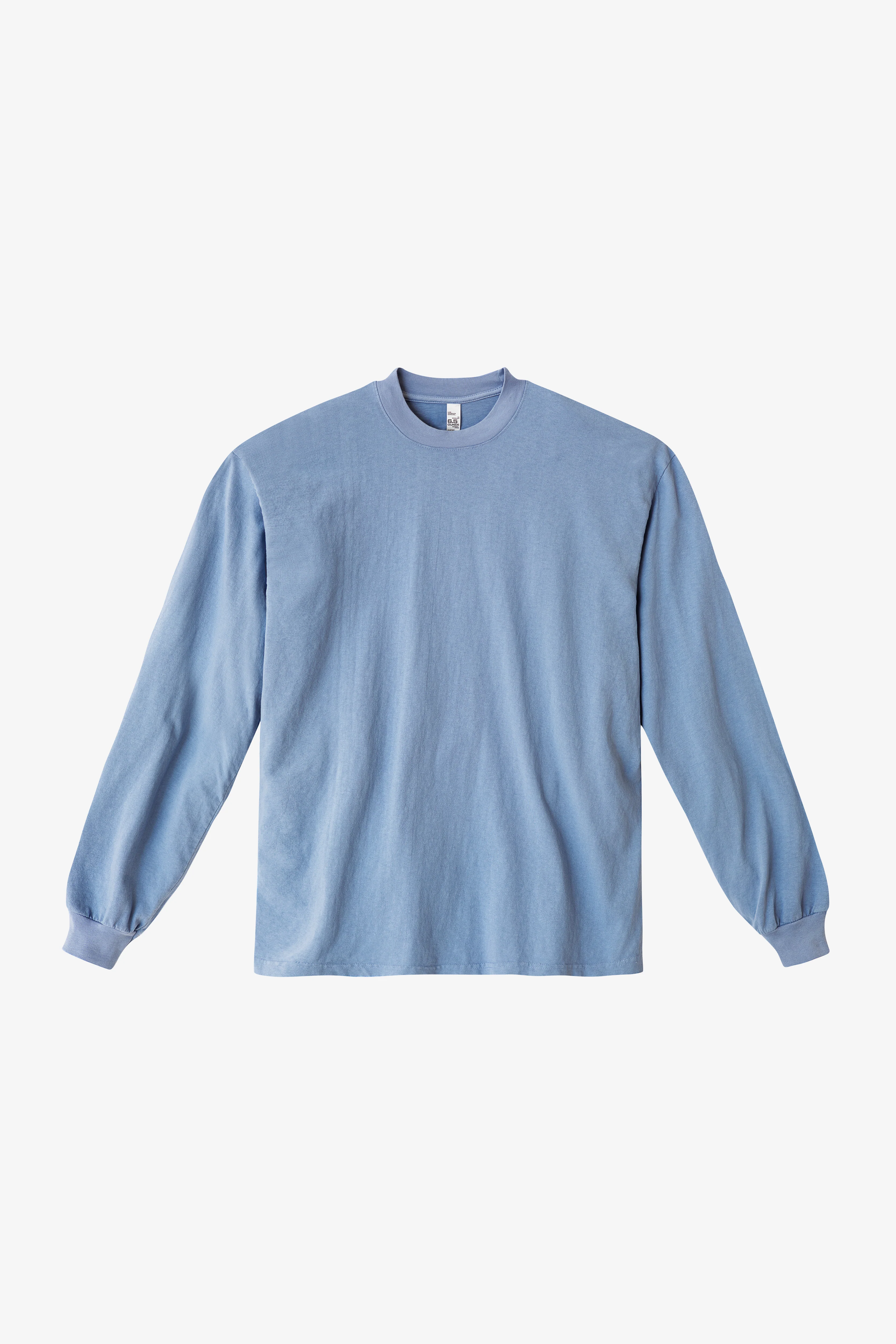 1807GD - 6.5oz Long Sleeve Garment Dye Crew Neck T-Shirt - Image 69