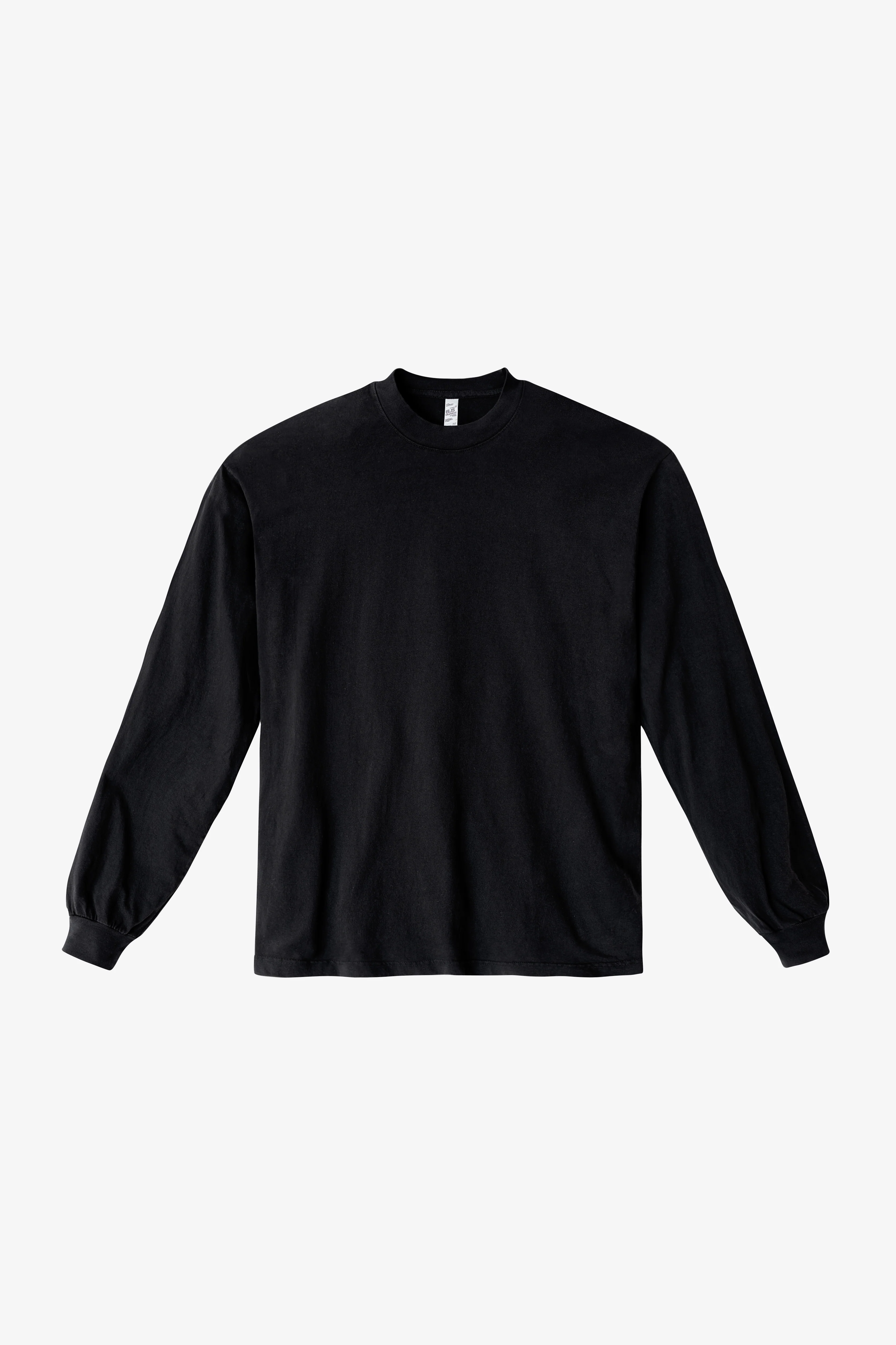 1807GD - 6.5oz Long Sleeve Garment Dye Crew Neck T-Shirt - Image 70