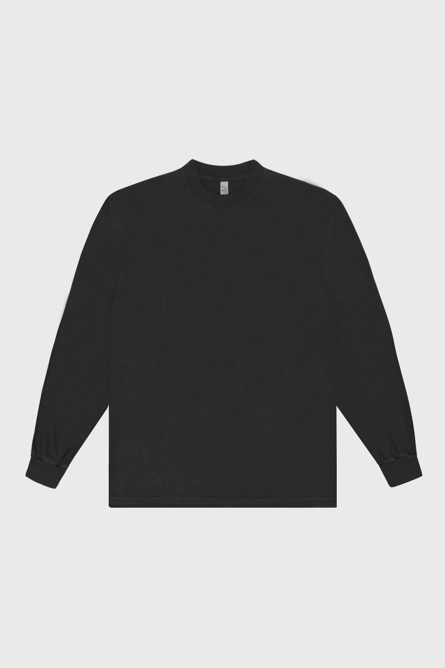 1807GD - 6.5oz Long Sleeve Garment Dye Crew Neck T-Shirt - Image 75
