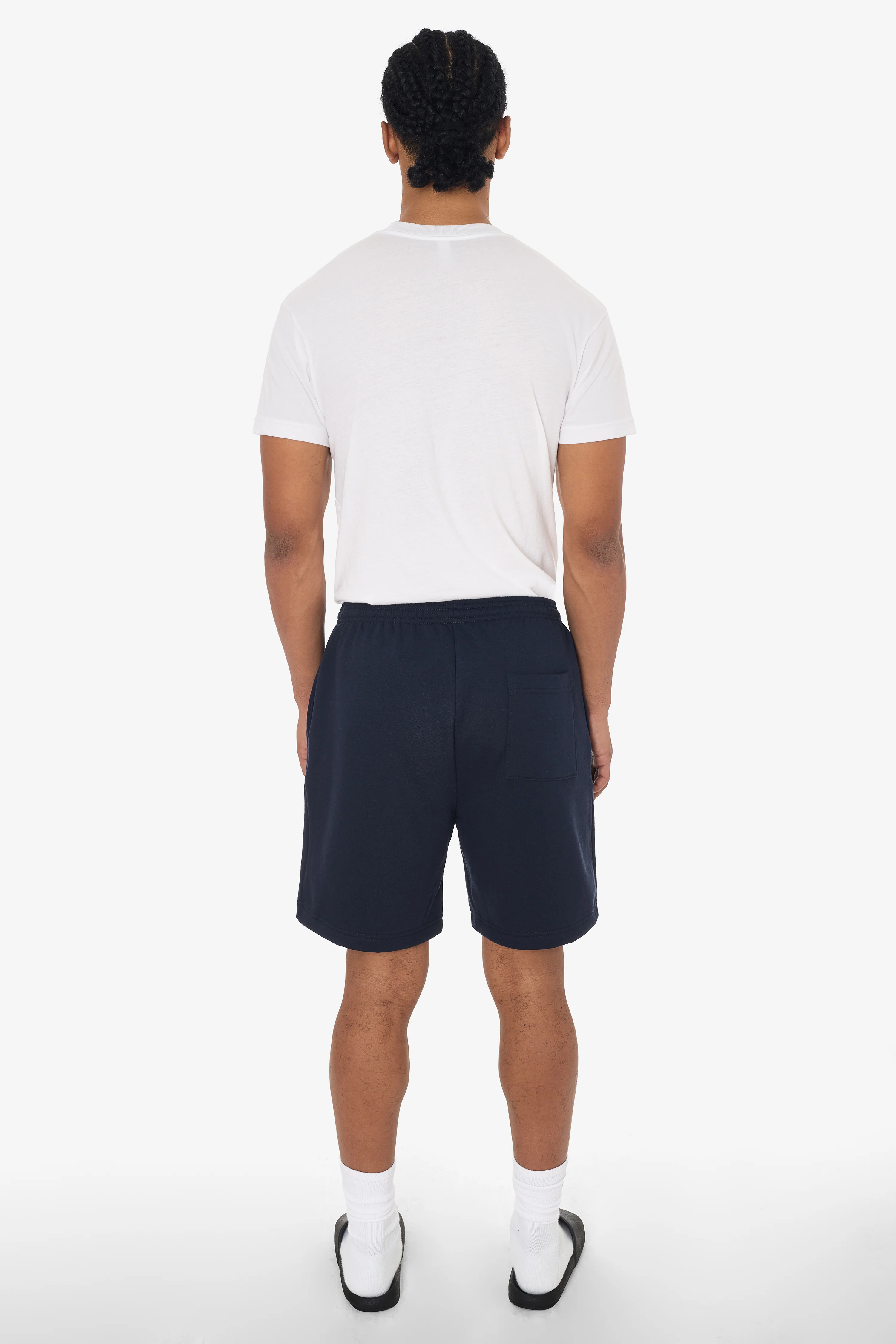 MWF02 - 10oz. Mid-weight Poly Cotton Fleece Sweat shorts - Image 15