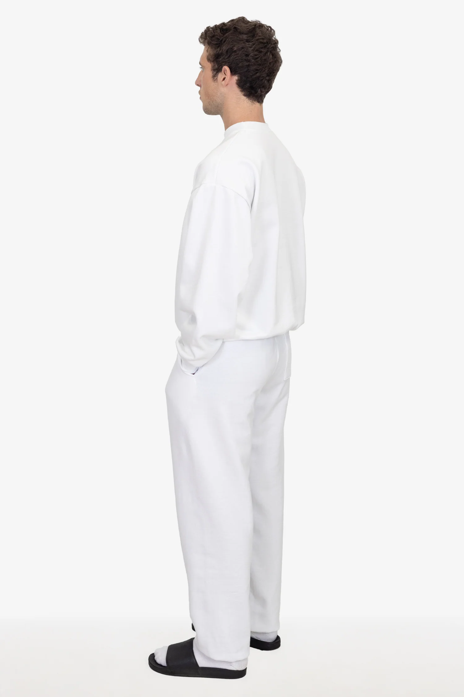MWF1044 - 10 oz. Mid-Weight Poly Cotton Fleece Wide Sweatpant - Image 13