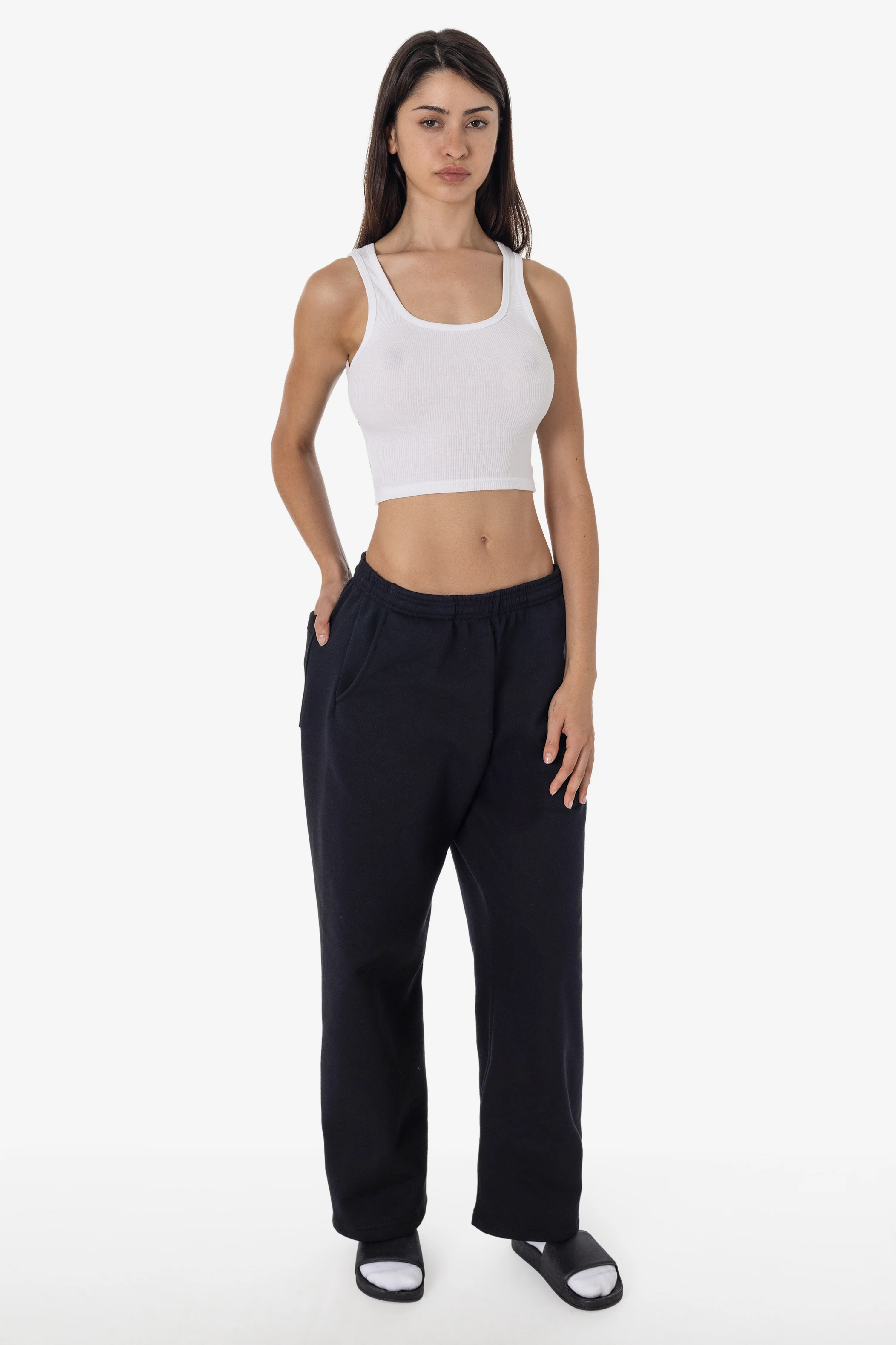 MWF1044 - 10 oz. Mid-Weight Poly Cotton Fleece Wide Sweatpant - Image 31