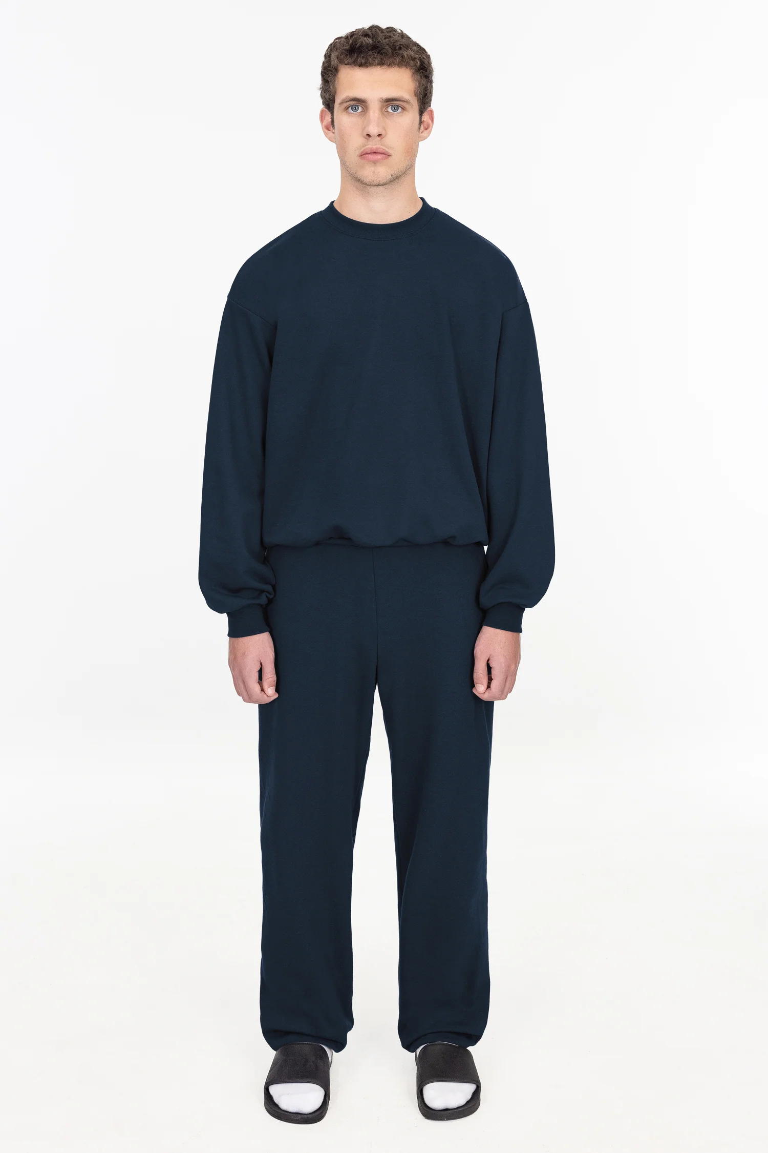 MWF1044 - 10 oz. Mid-Weight Poly Cotton Fleece Wide Sweatpant - Image 35