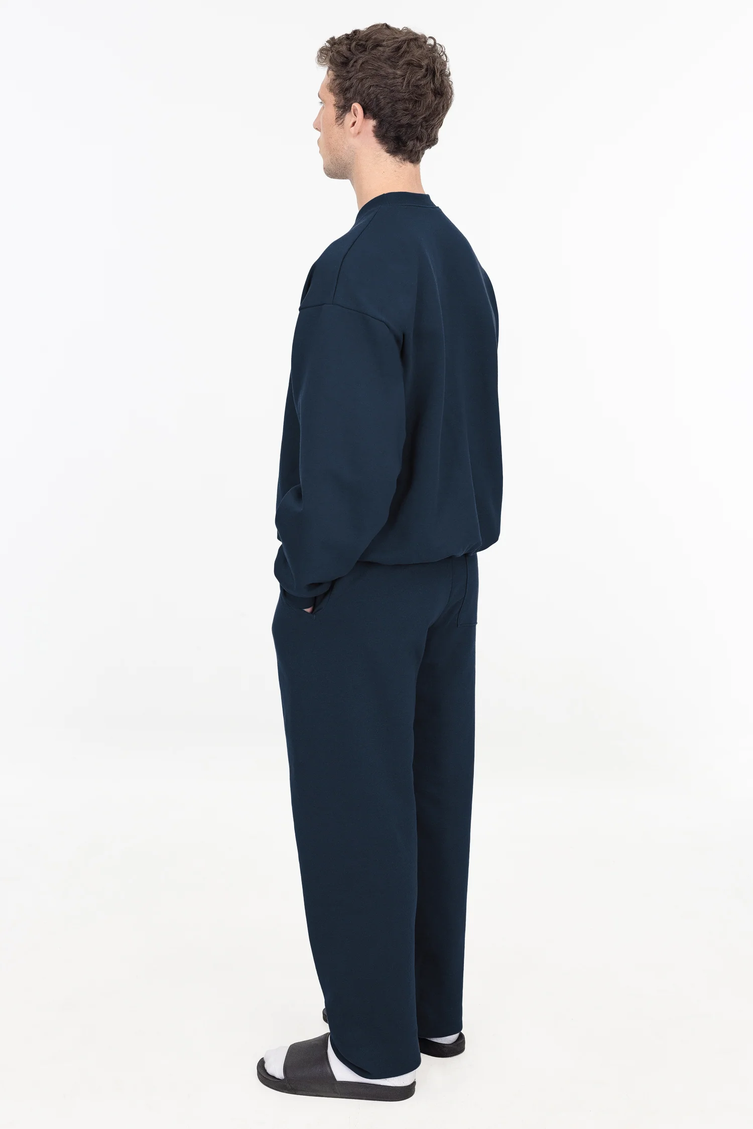 MWF1044 - 10 oz. Mid-Weight Poly Cotton Fleece Wide Sweatpant - Image 36