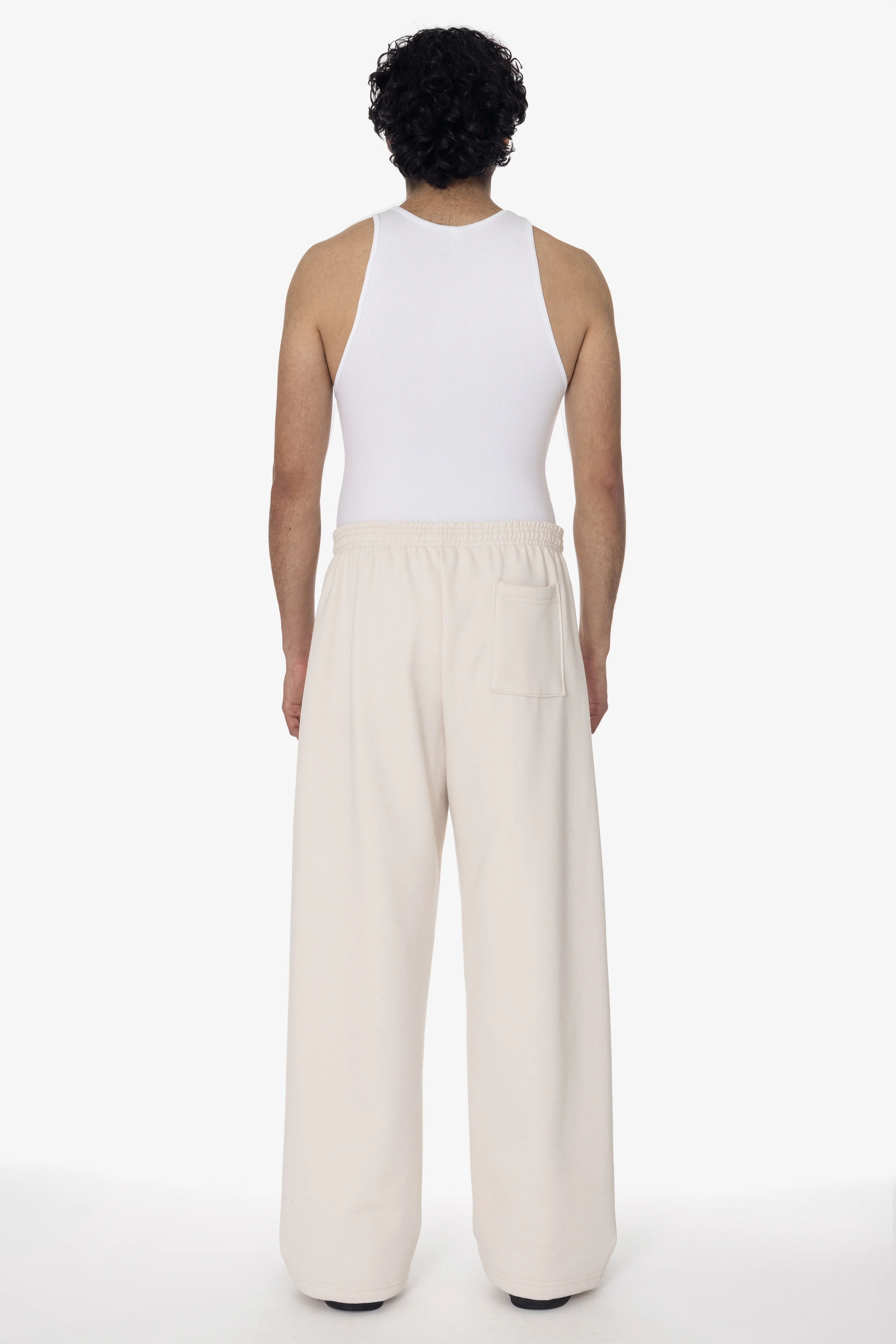 MWF1045 - 10 oz. Mid-Weight Poly Cotton Fleece Wide Open Bottom Sweatpant - Image 15