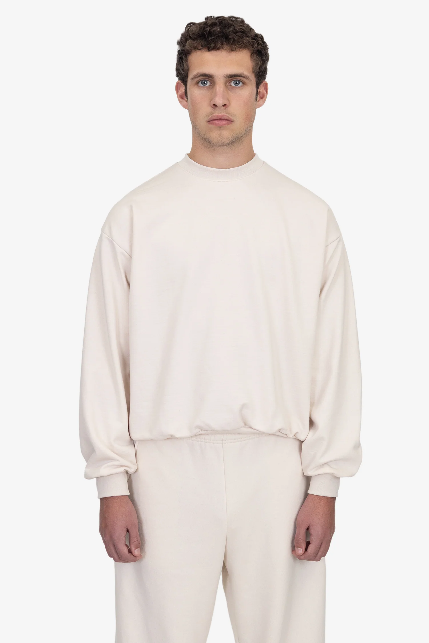 MWF1047 - 10 oz. Mid-weight Poly Cotton Fleece Wide Crewneck - Image 22