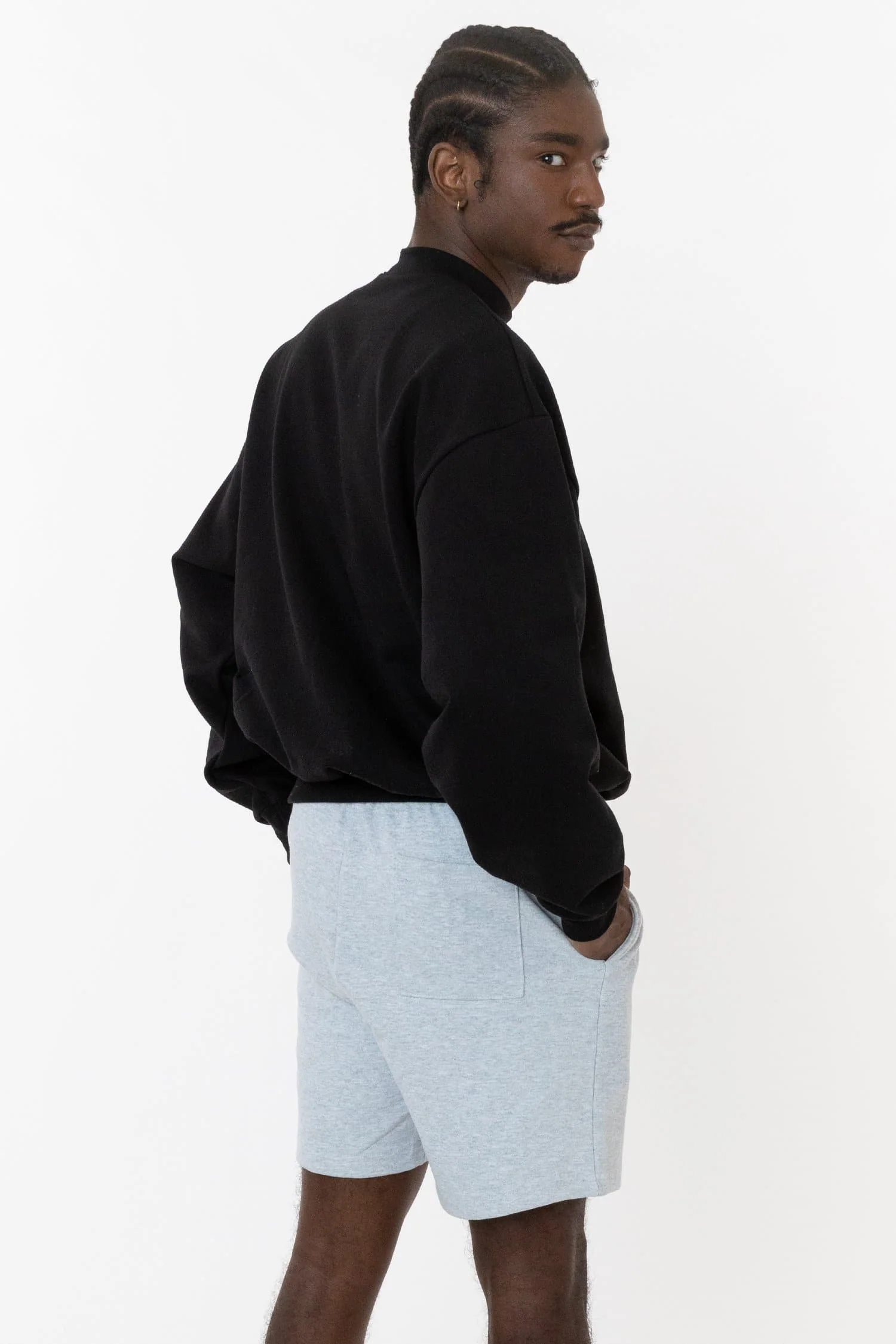 MWF1047 - 10 oz. Mid-weight Poly Cotton Fleece Wide Crewneck - Image 39