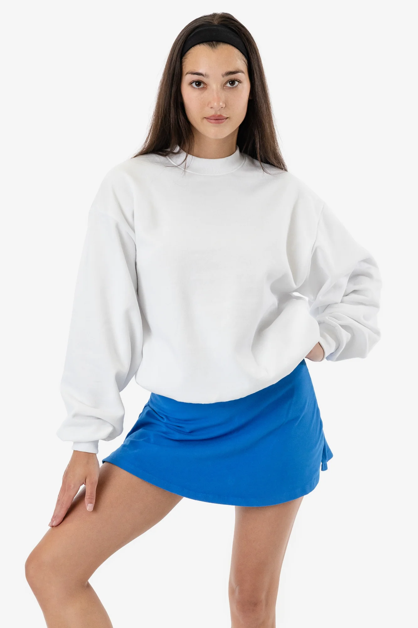 MWF1047 - 10 oz. Mid-weight Poly Cotton Fleece Wide Crewneck - Image 40