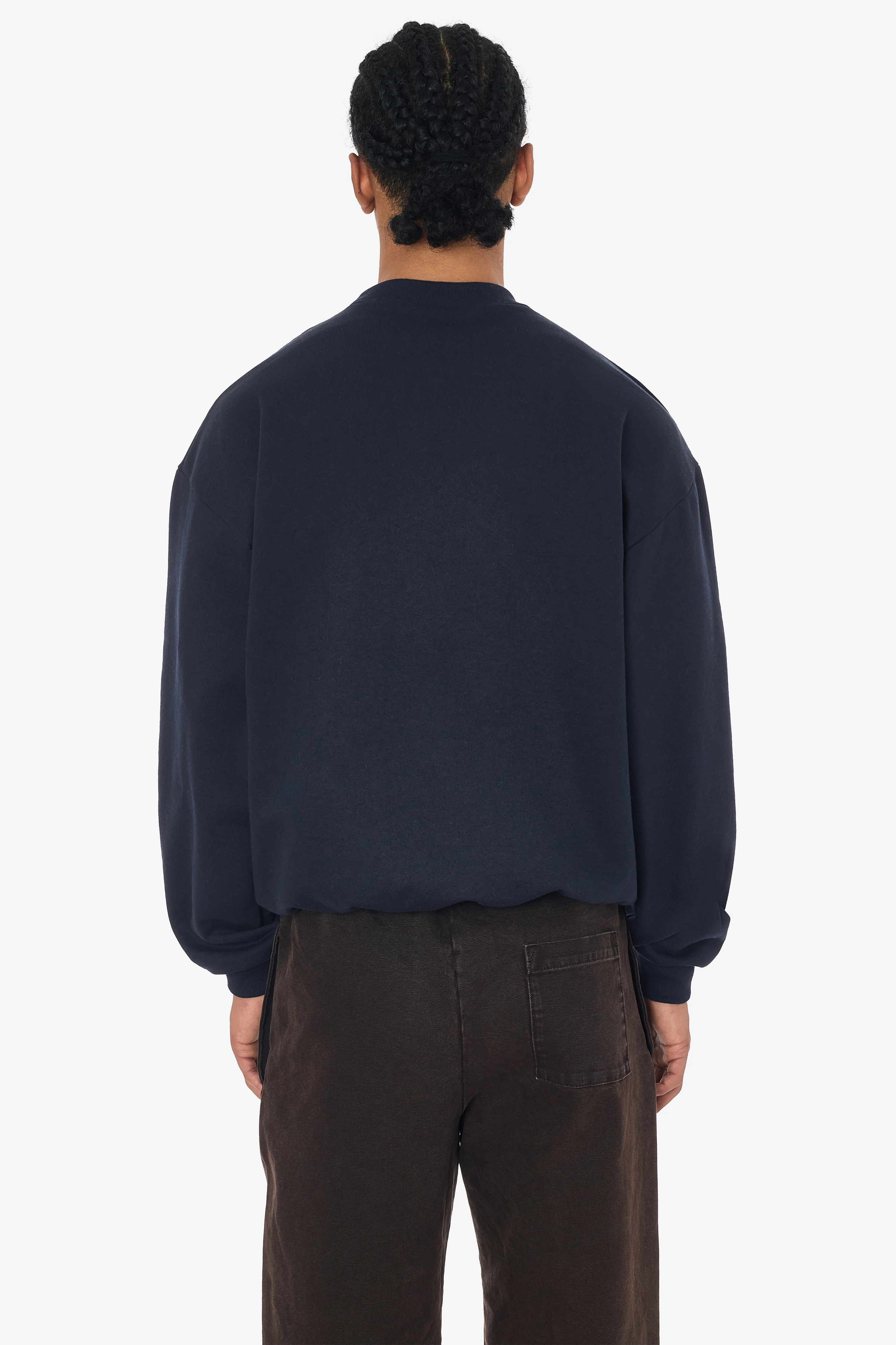 MWF1047 - 10 oz. Mid-weight Poly Cotton Fleece Wide Crewneck - Image 53