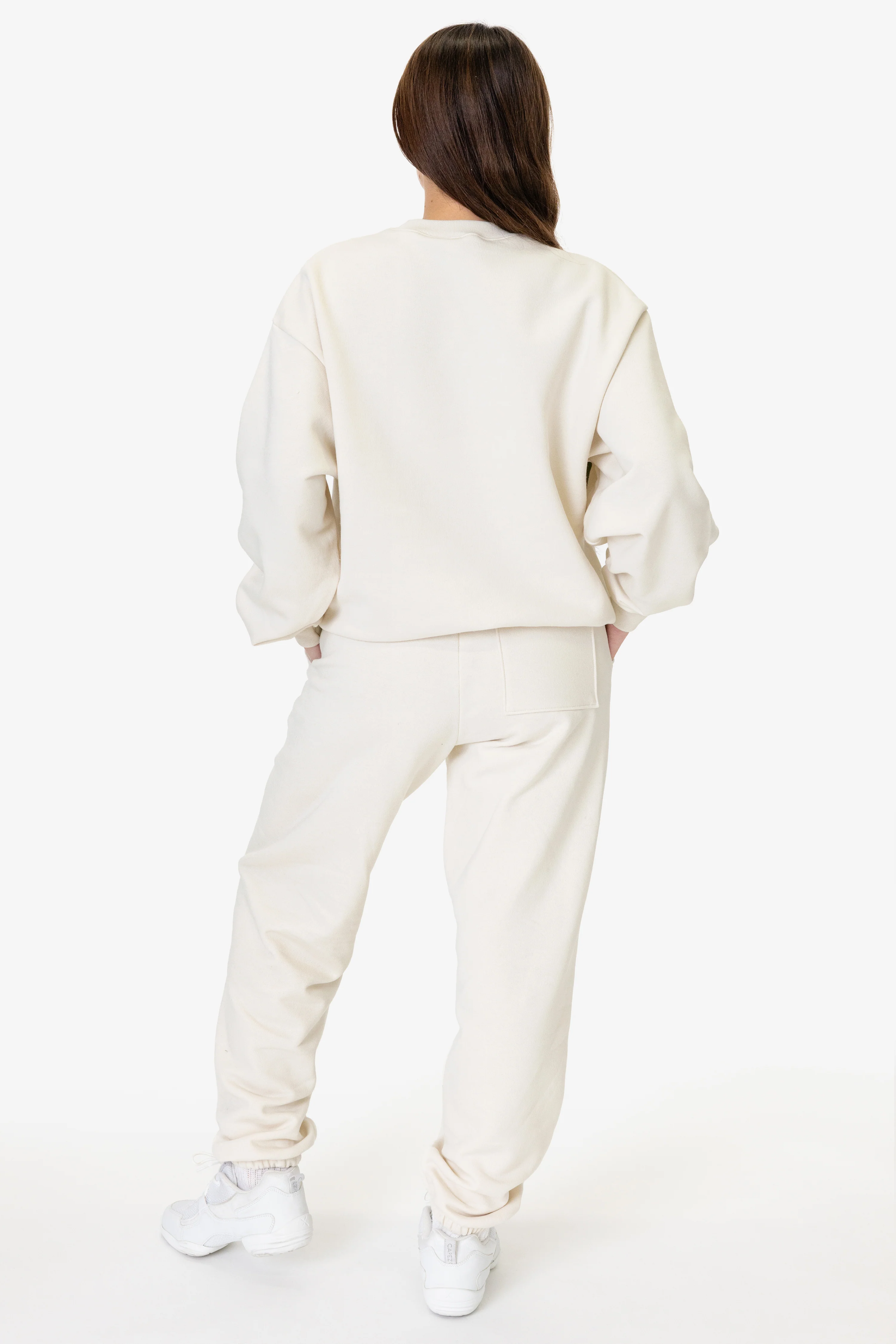 MWF1047 Unisex - 10 oz. Mid-weight Poly Cotton Fleece Wide Crewneck - Image 11