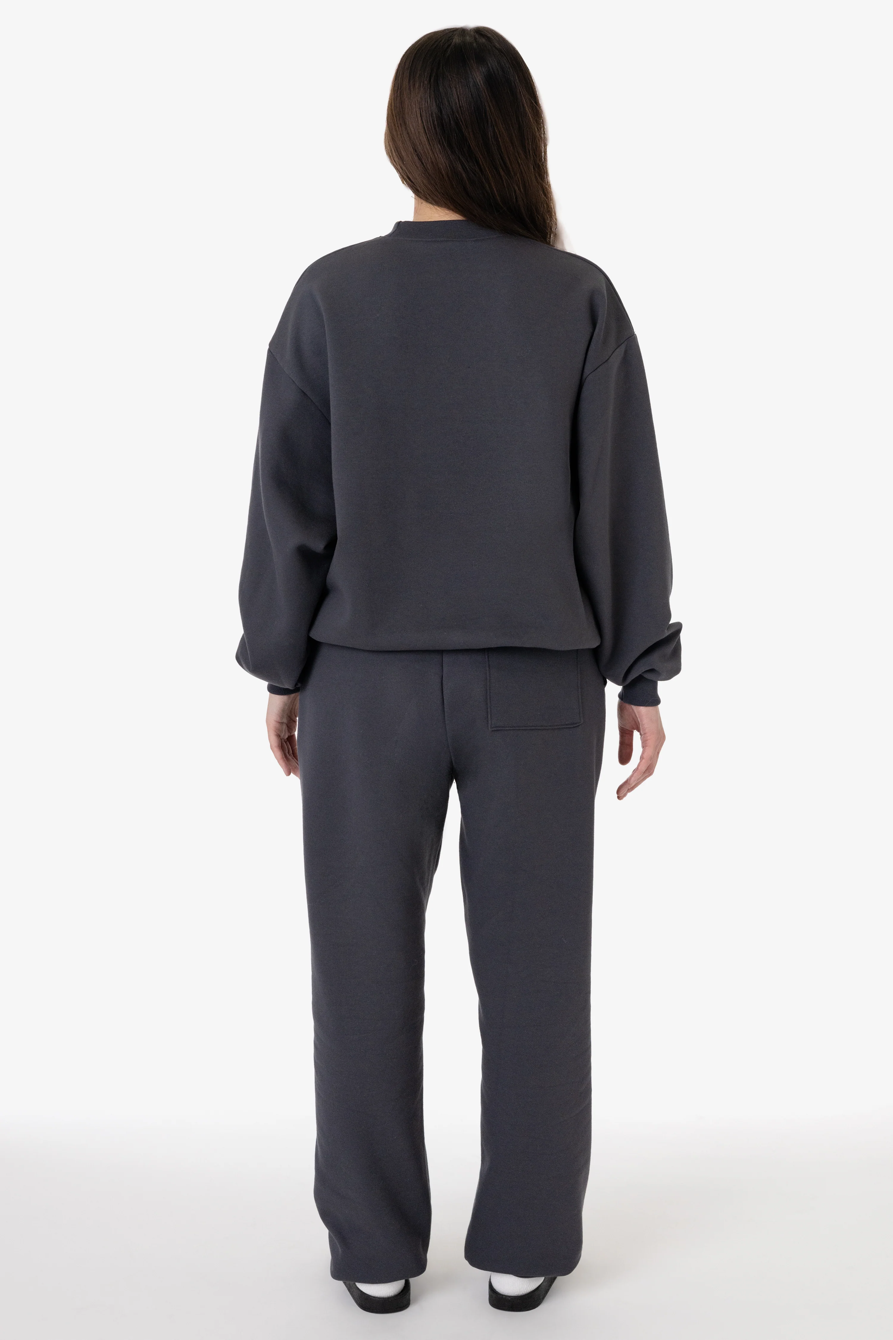 MWF1047 Unisex - 10 oz. Mid-weight Poly Cotton Fleece Wide Crewneck - Image 14