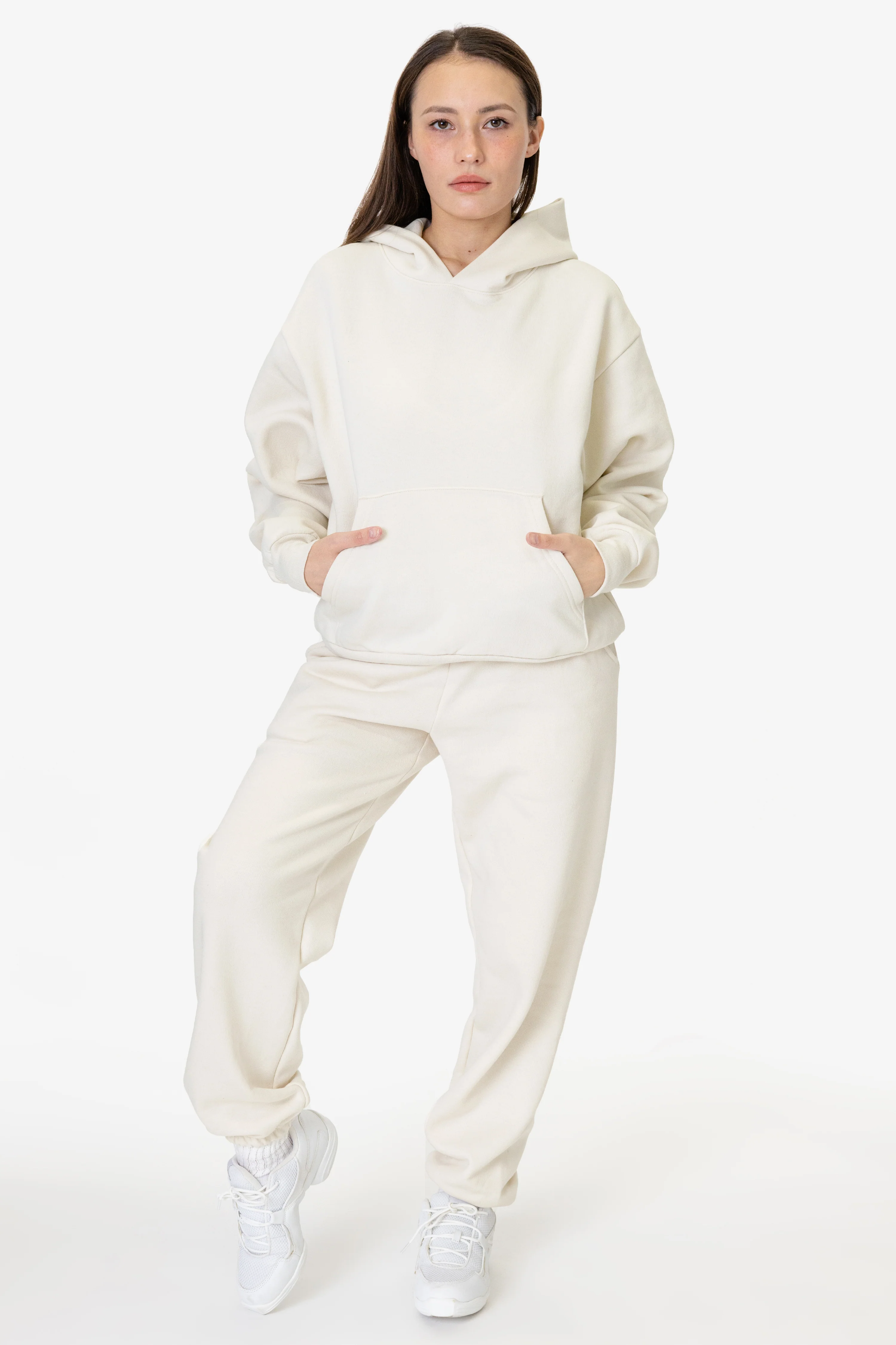 MWF1049 - 10 oz. Mid-weight Poly Cotton Fleece Wide Hoodie - Image 12