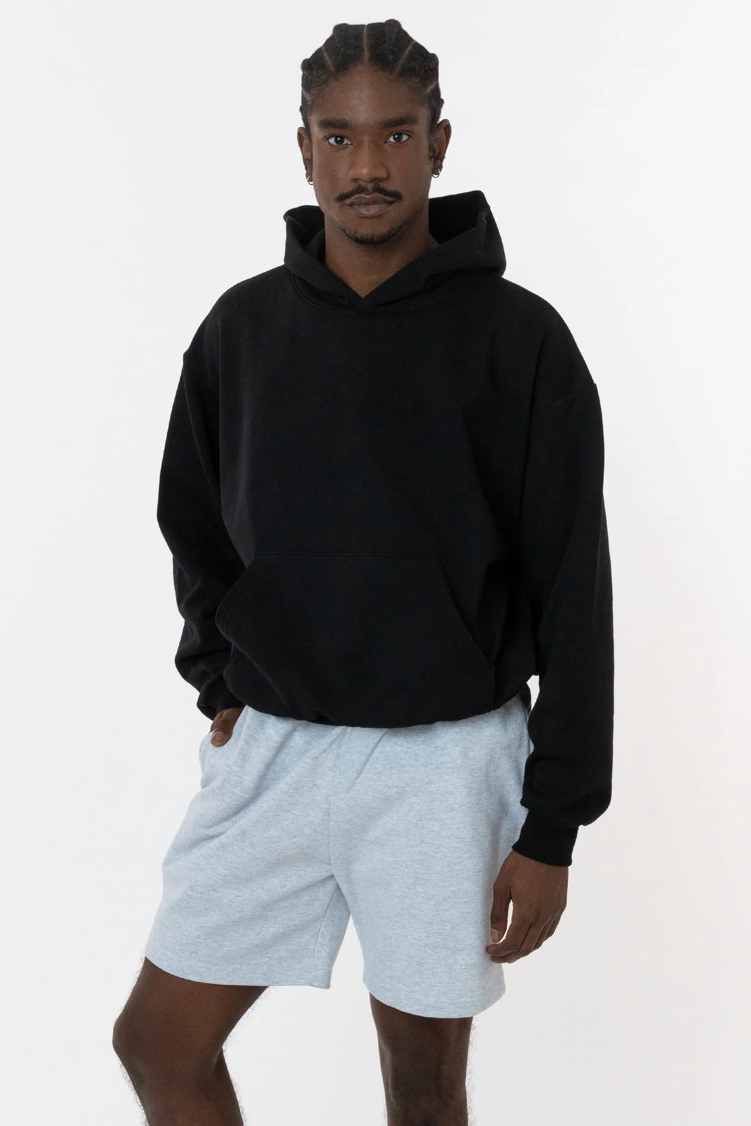 MWF1049 - 10 oz. Mid-weight Poly Cotton Fleece Wide Hoodie - Image 3