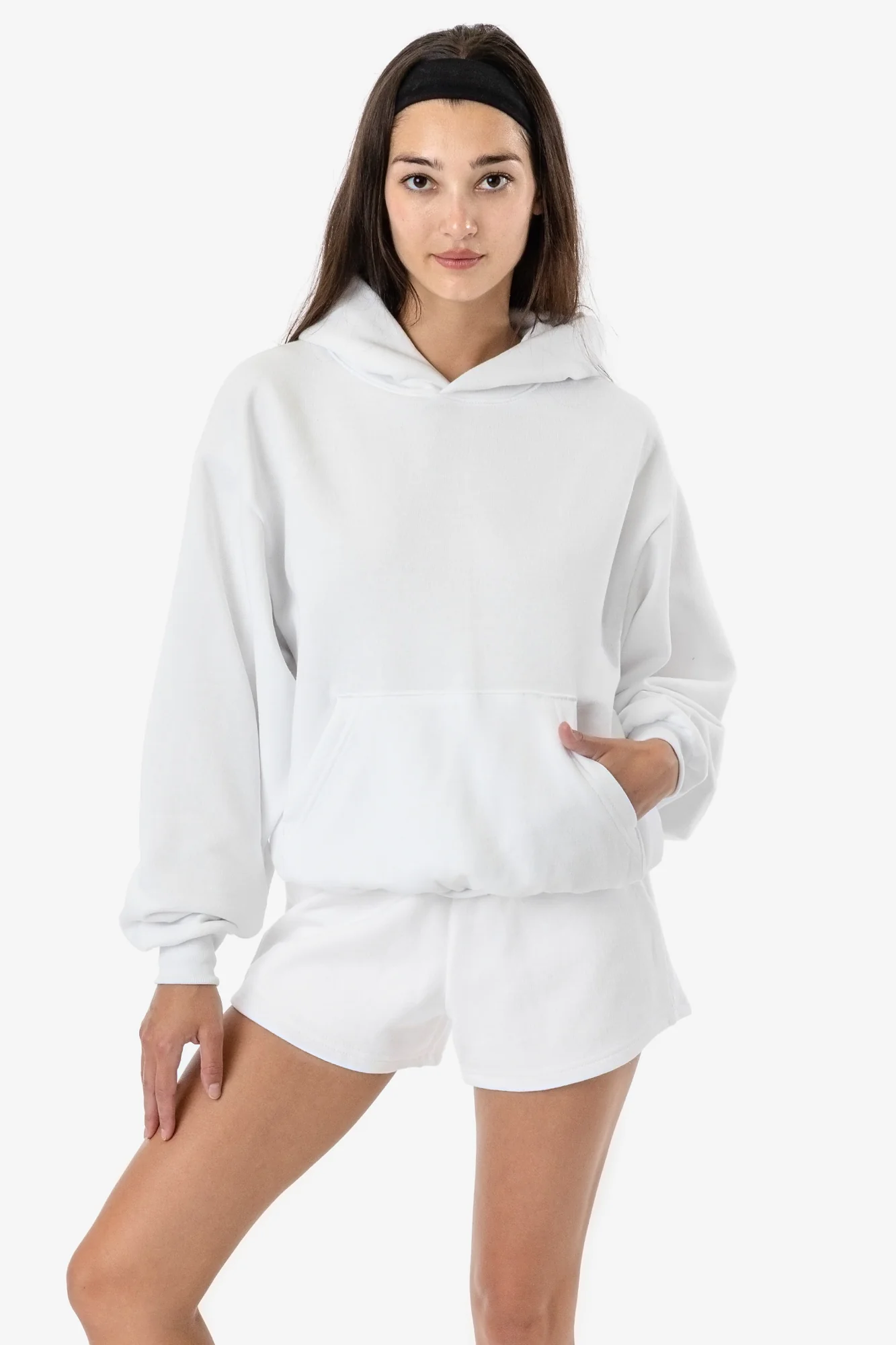 MWF1049 - 10 oz. Mid-weight Poly Cotton Fleece Wide Hoodie - Image 4