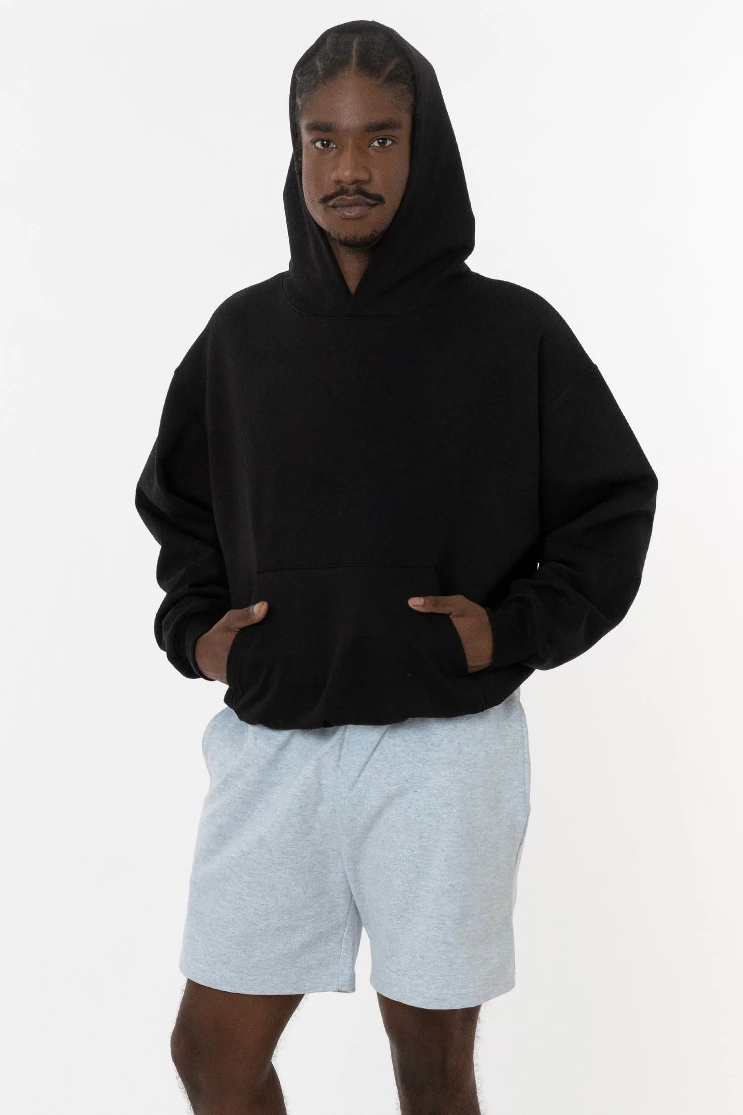 MWF1049 - 10 oz. Mid-weight Poly Cotton Fleece Wide Hoodie - Image 5