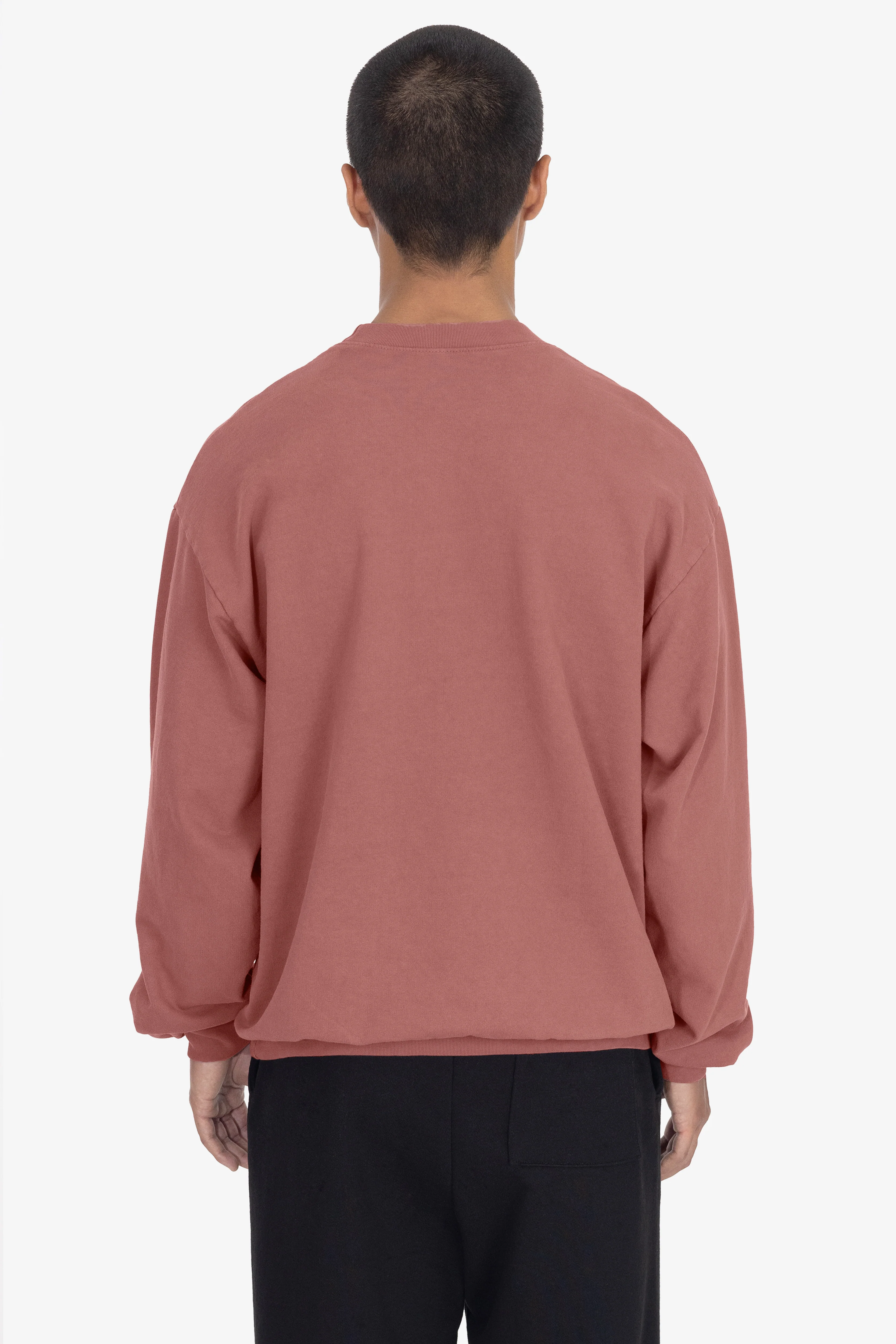 MWT07GD - Long Sleeve Garment Dye French Terry Pullover - Image 10