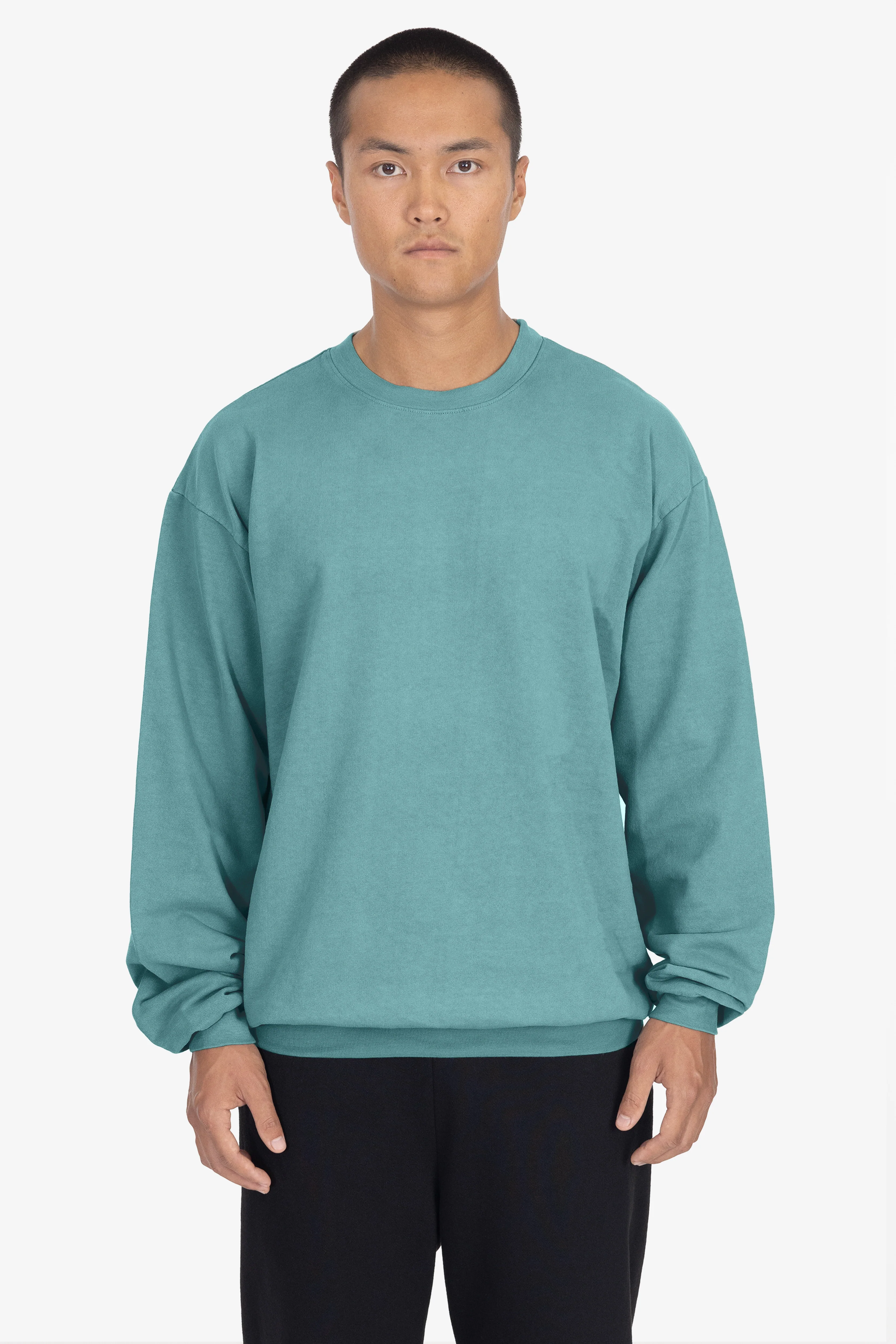 MWT07GD - Long Sleeve Garment Dye French Terry Pullover - Image 13