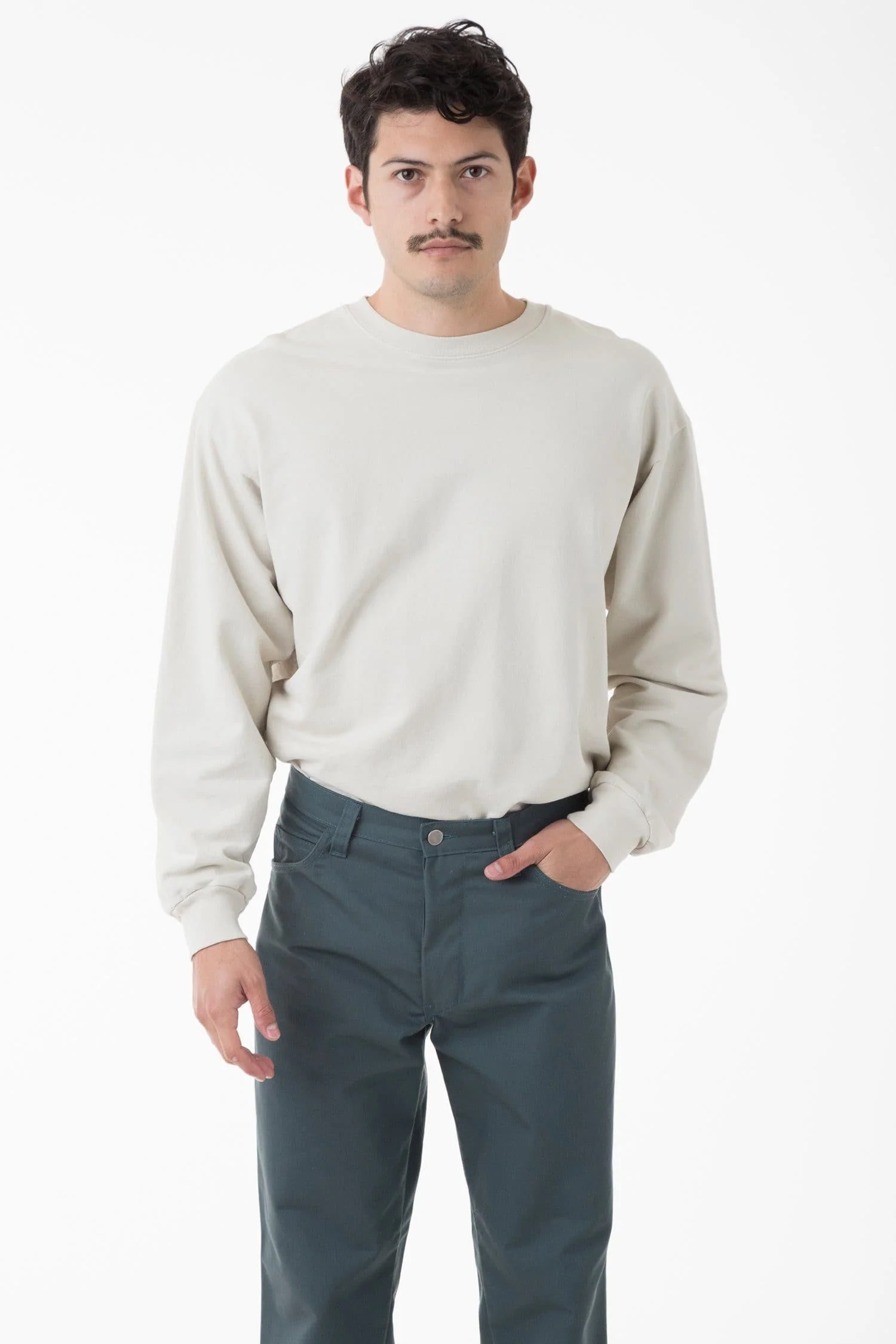 MWT07GD - Long Sleeve Garment Dye French Terry Pullover - Image 23