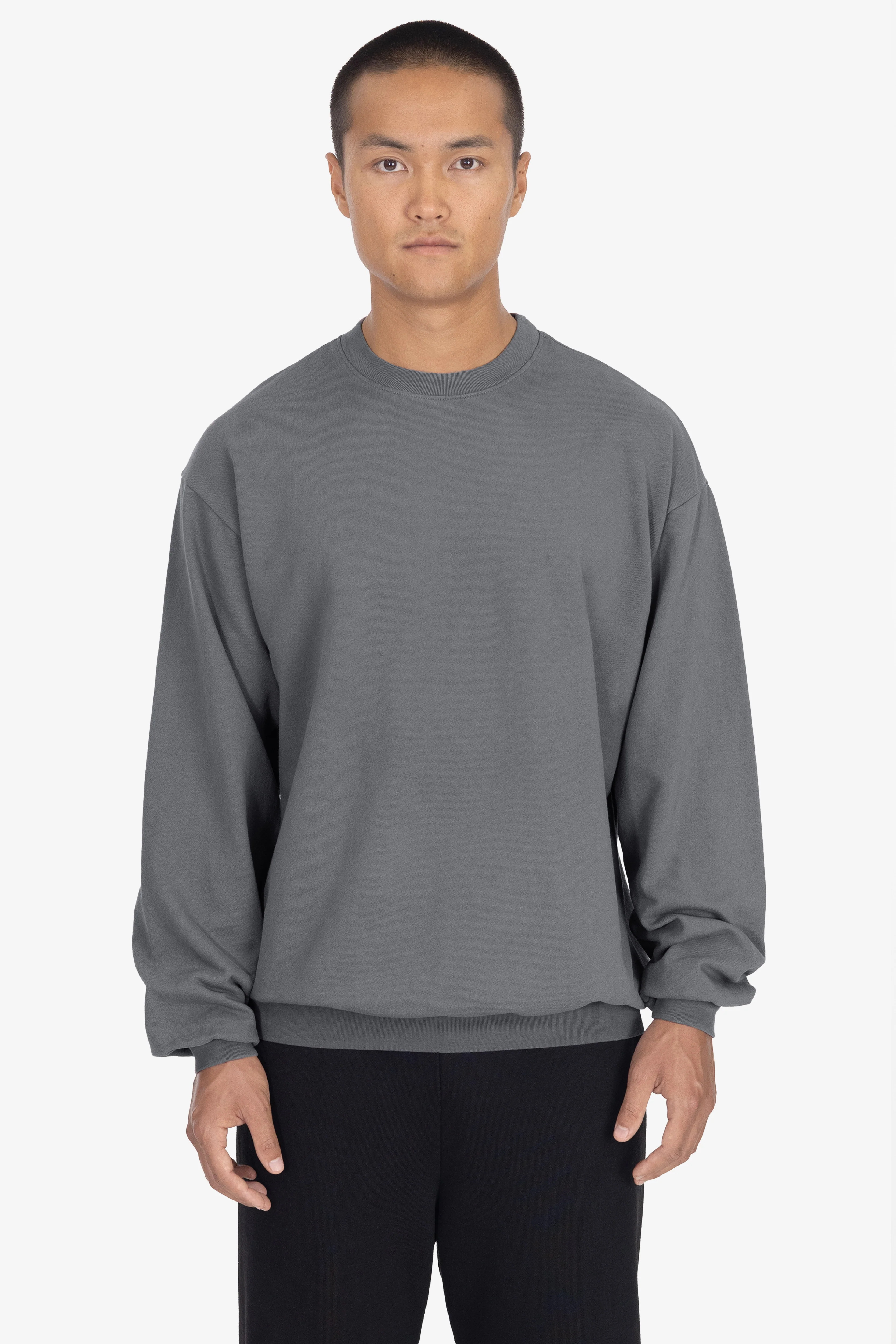 MWT07GD - Long Sleeve Garment Dye French Terry Pullover - Image 3