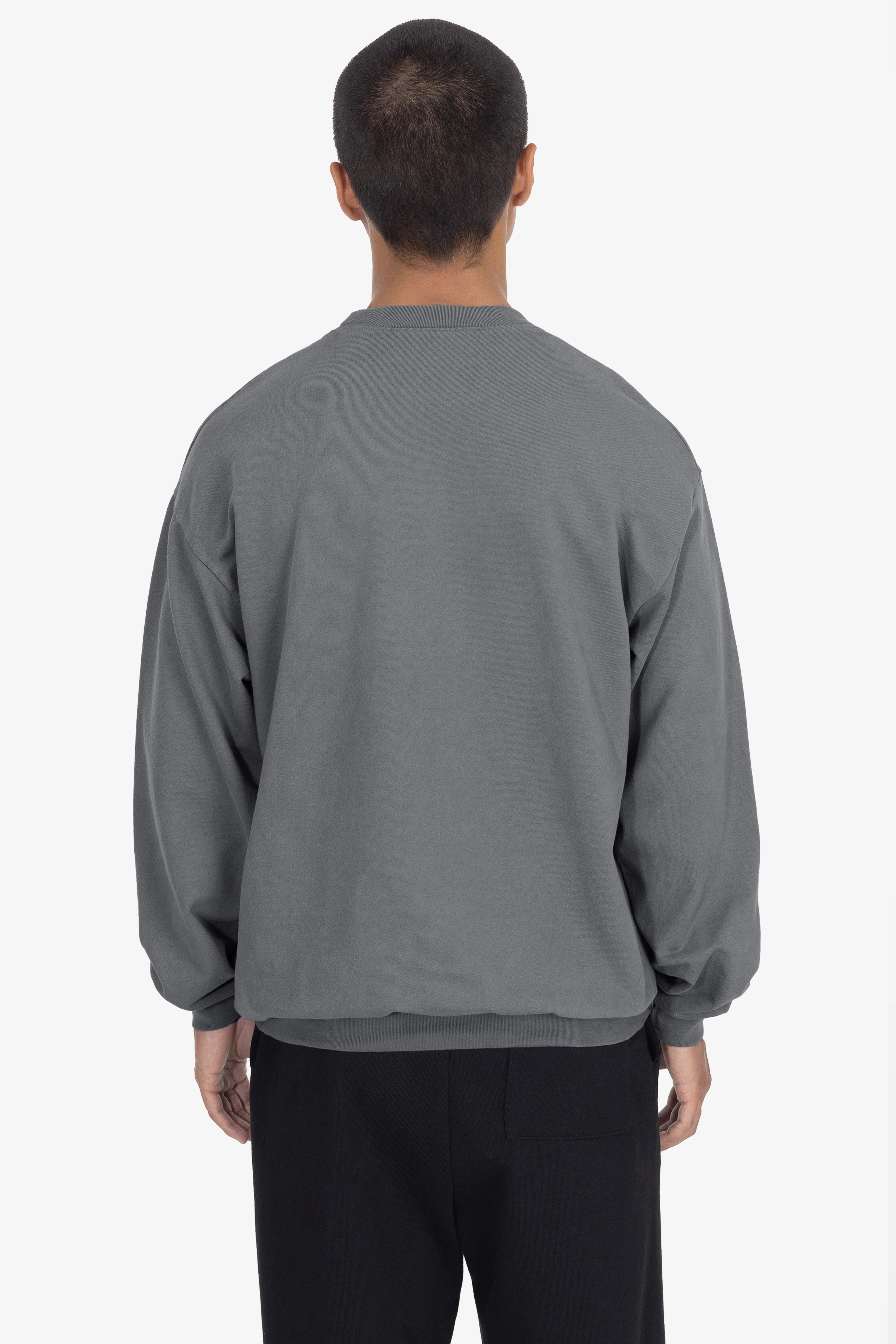 MWT07GD - Long Sleeve Garment Dye French Terry Pullover - Image 4