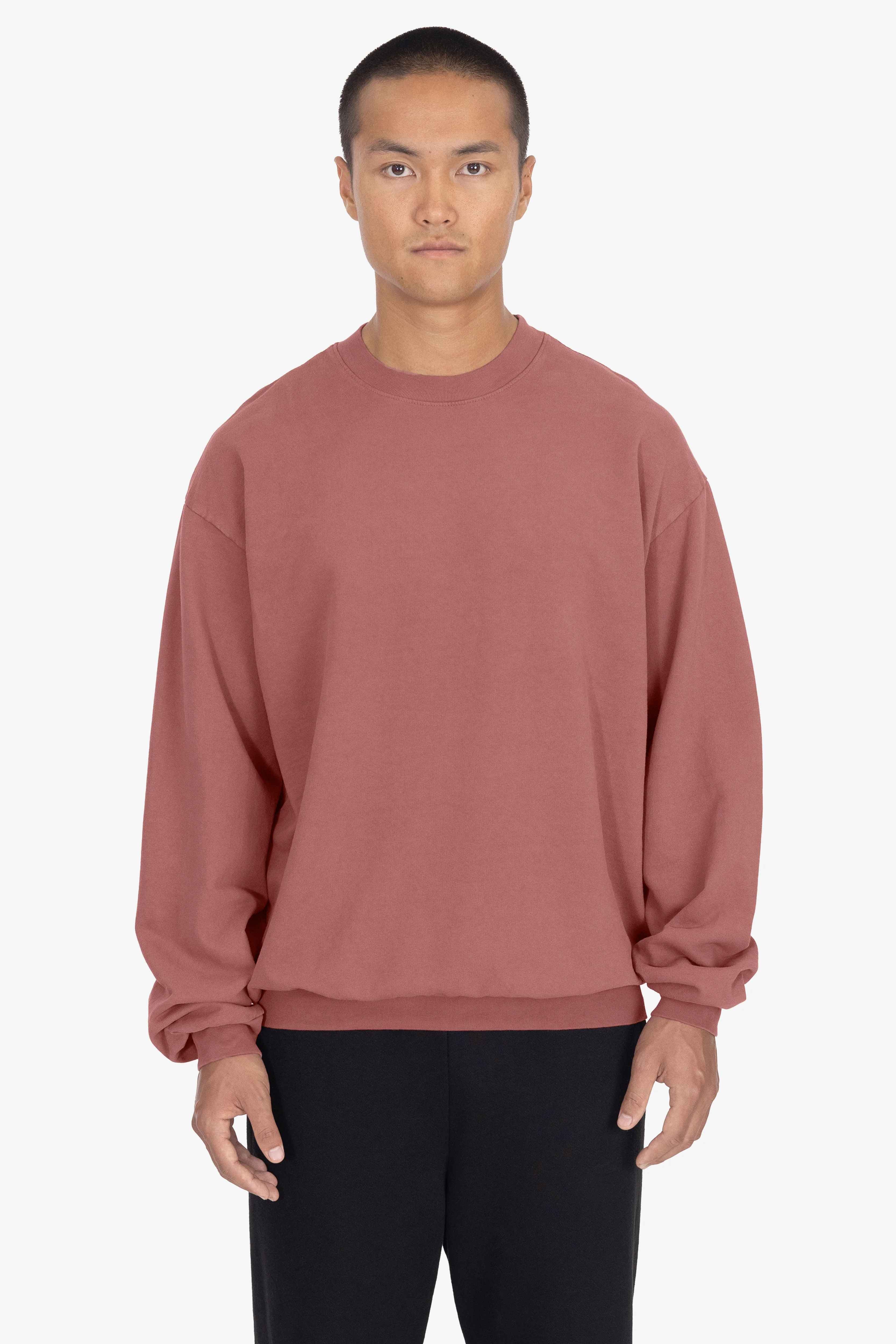 MWT07GD - Long Sleeve Garment Dye French Terry Pullover - Image 9