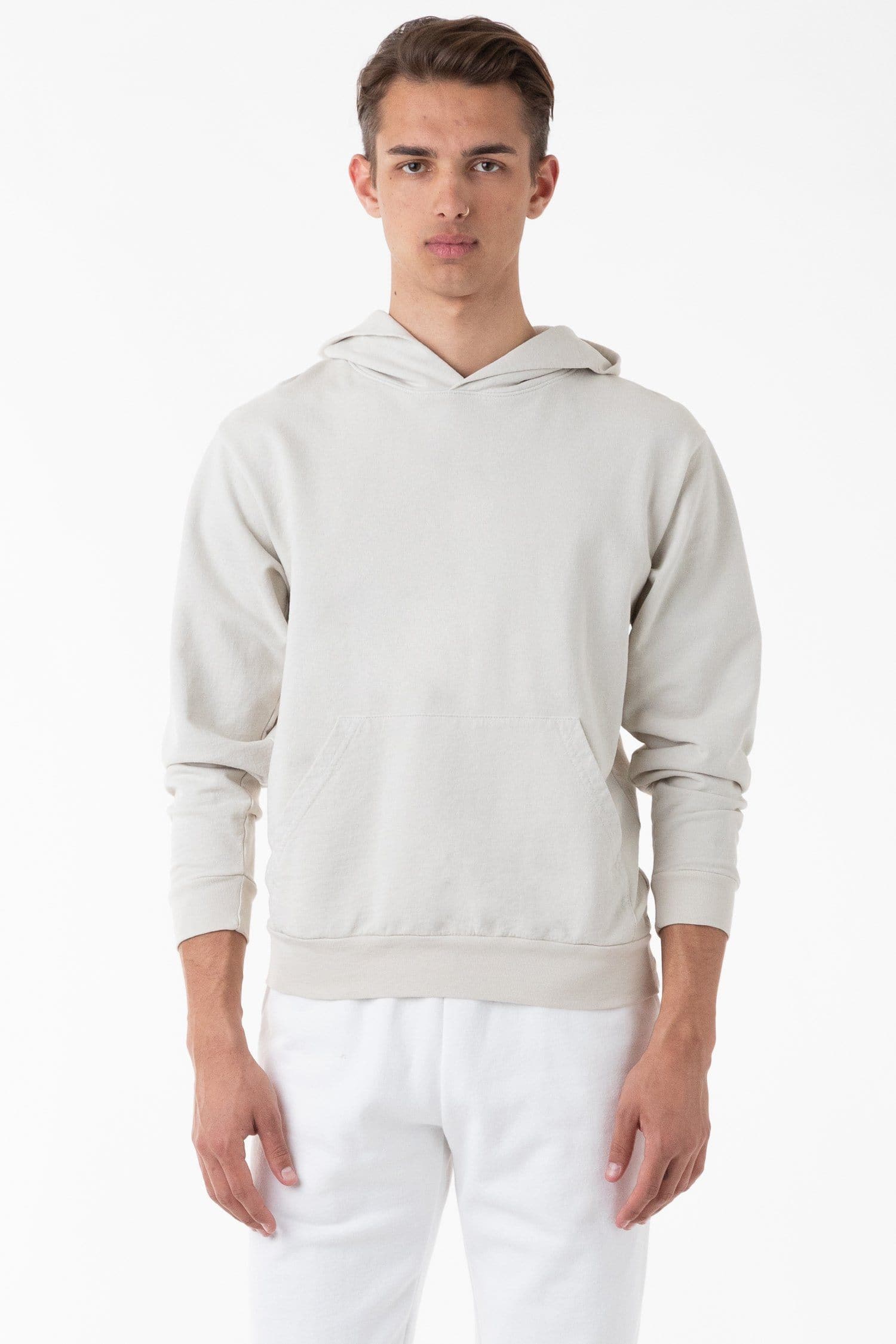 MWT09GD - Long Sleeve Garment Dye French Terry Pullover Hoodie - Image 19