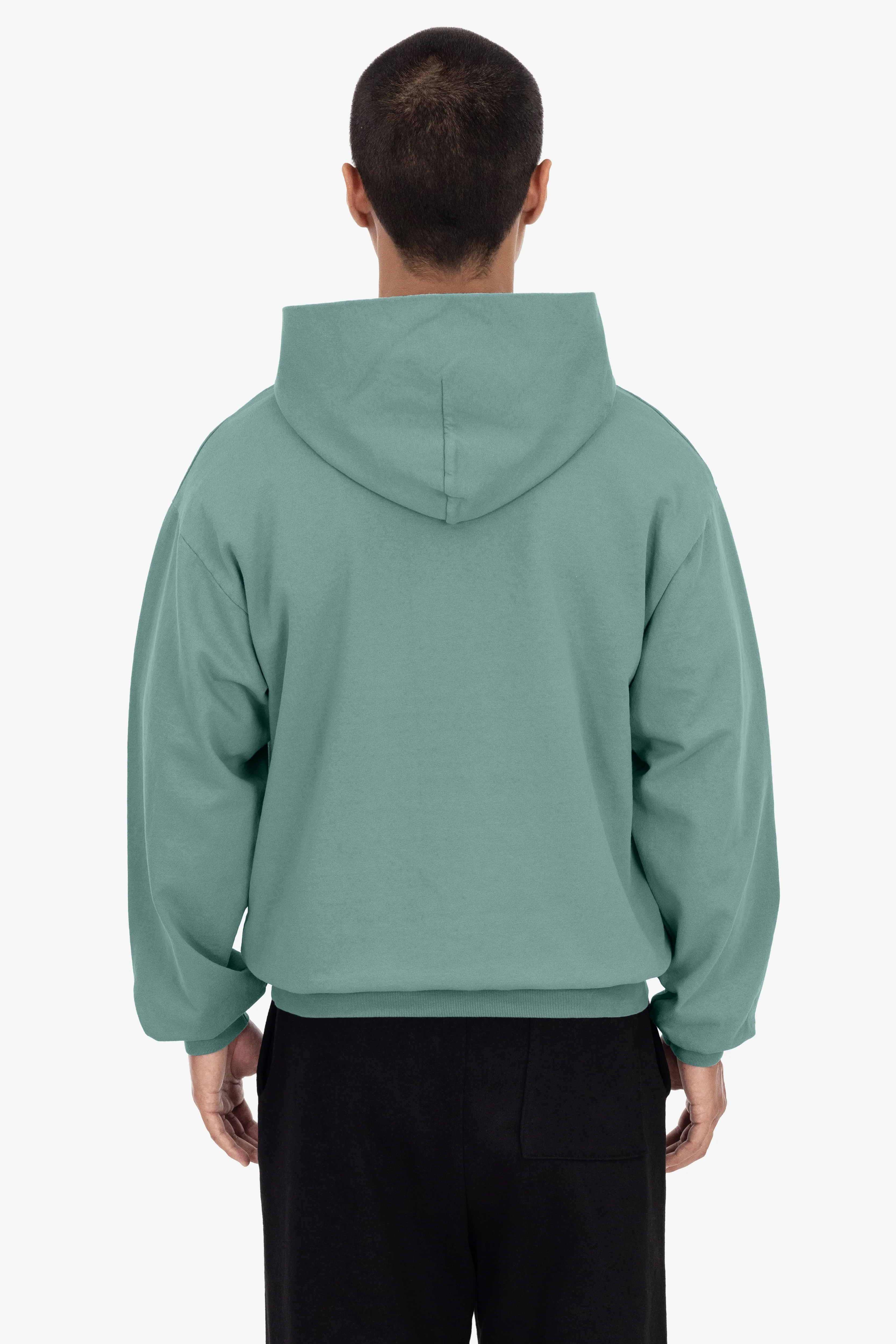 MWT09GD - Long Sleeve Garment Dye French Terry Pullover Hoodie - Image 2