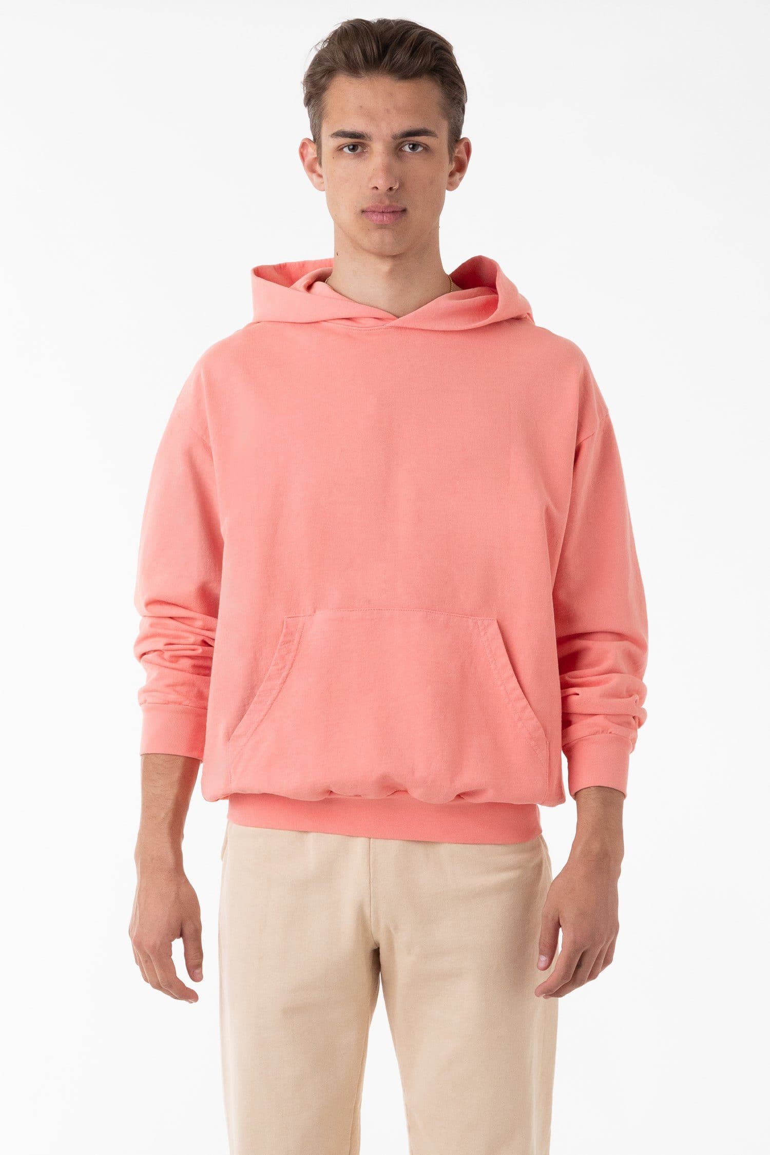 MWT09GD - Long Sleeve Garment Dye French Terry Pullover Hoodie - Image 21
