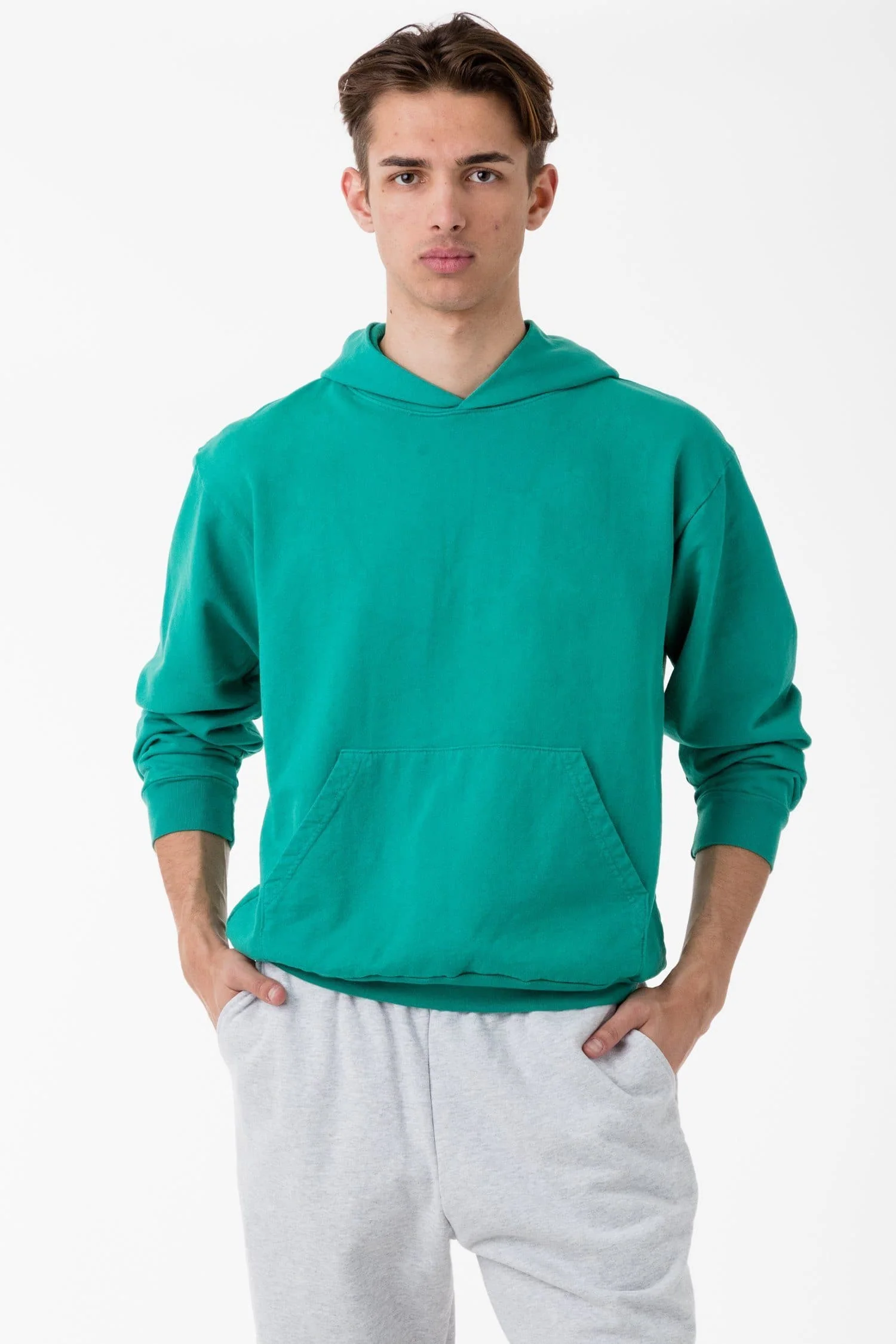 MWT09GD - Long Sleeve Garment Dye French Terry Pullover Hoodie - Image 23