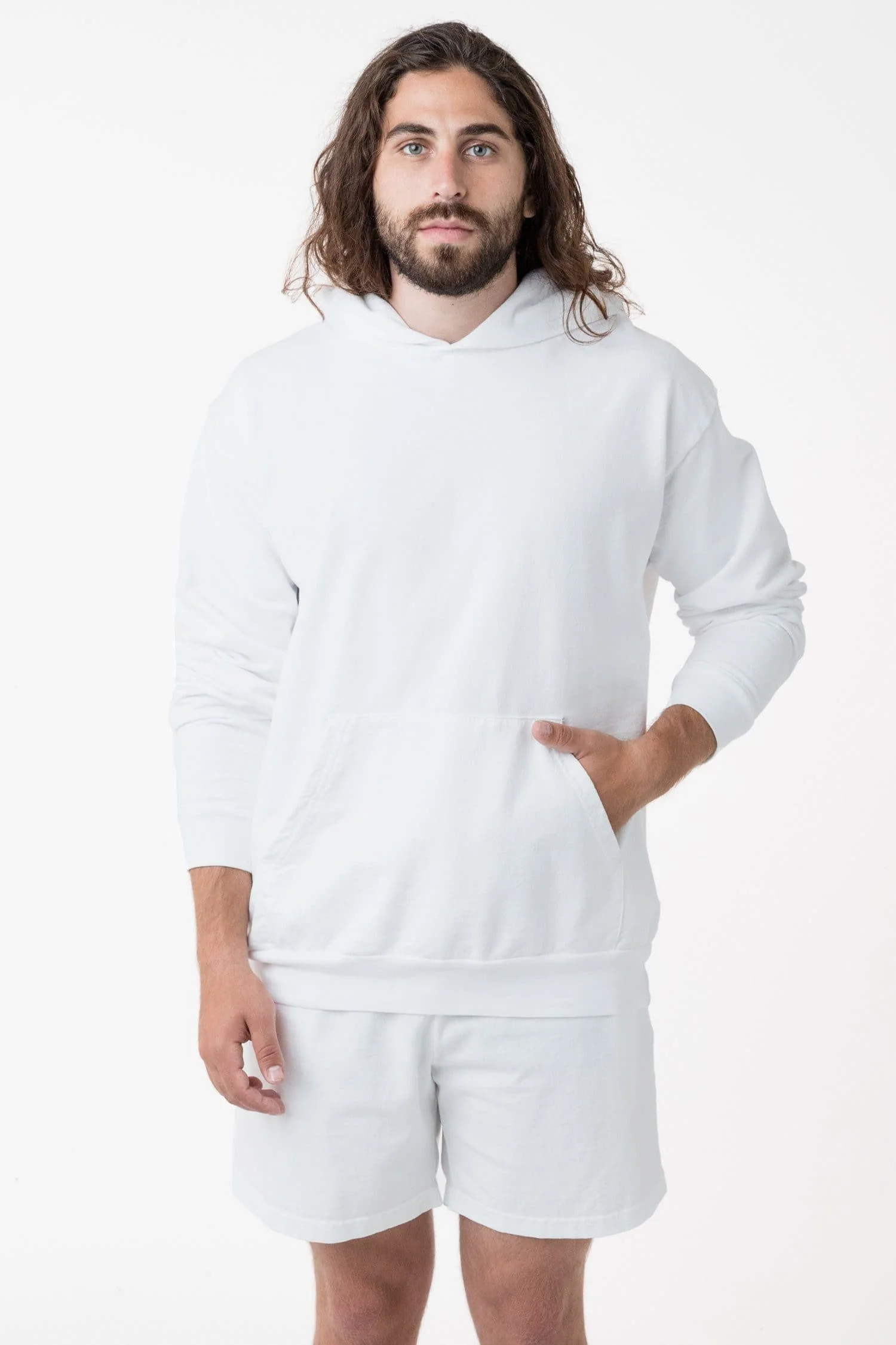 MWT09GD - Long Sleeve Garment Dye French Terry Pullover Hoodie - Image 27