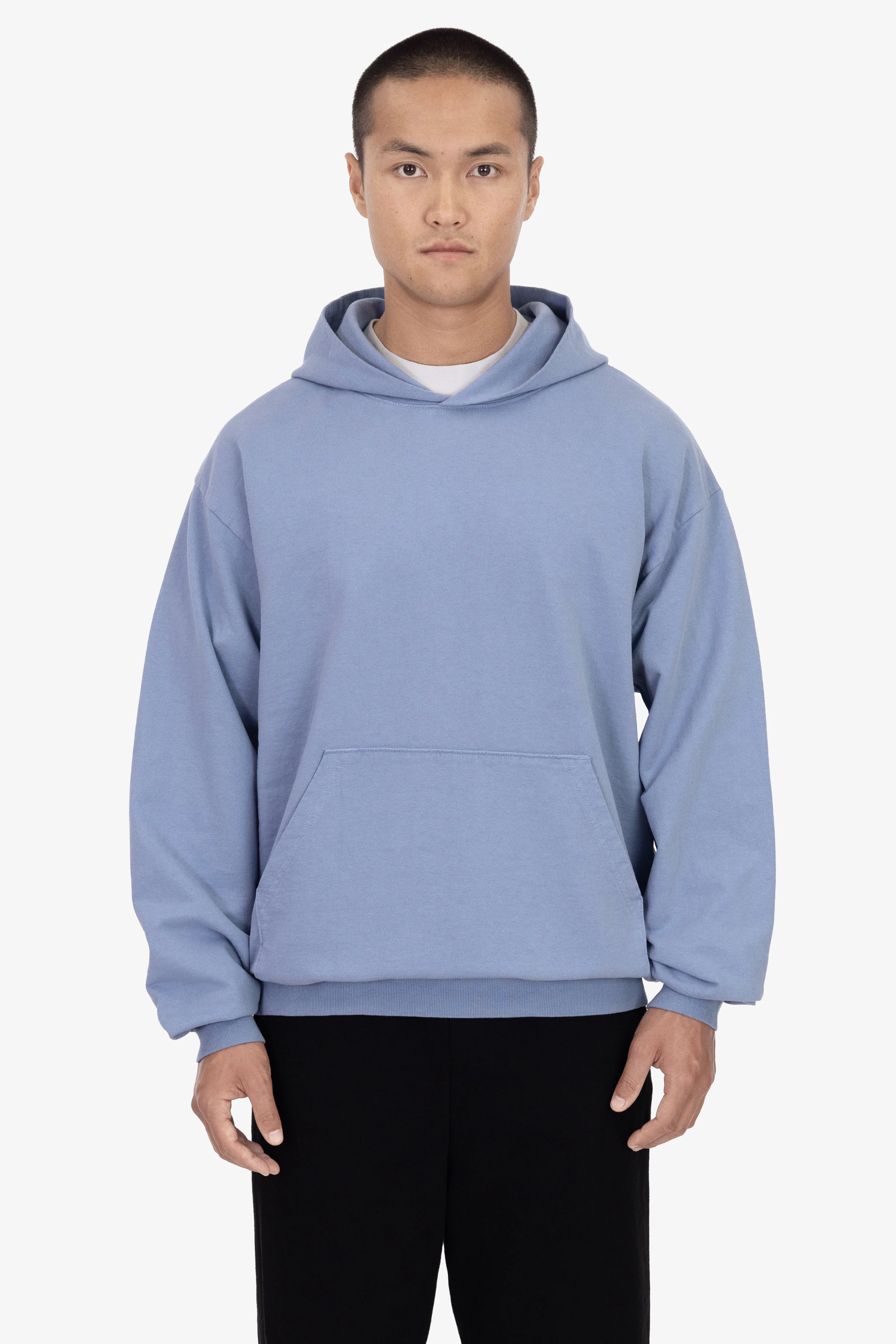 MWT09GD - Long Sleeve Garment Dye French Terry Pullover Hoodie - Image 3