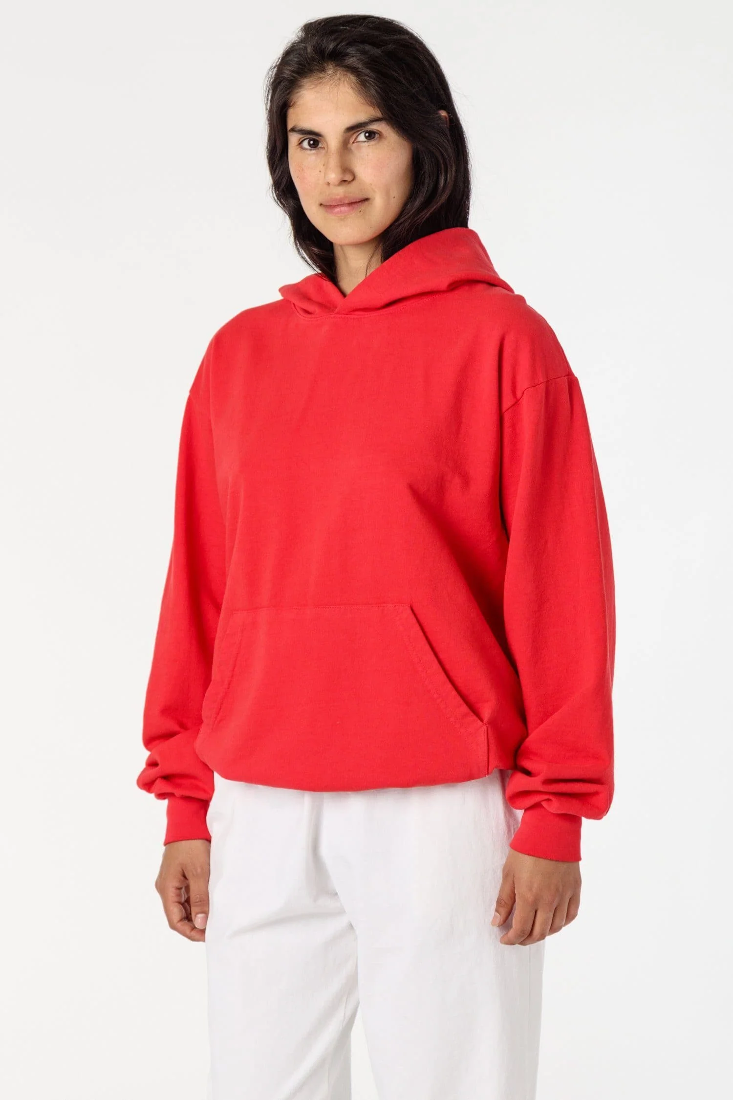 MWT09GD Unisex - Long Sleeve Garment Dye French Terry Pullover Hoodie - Image 10