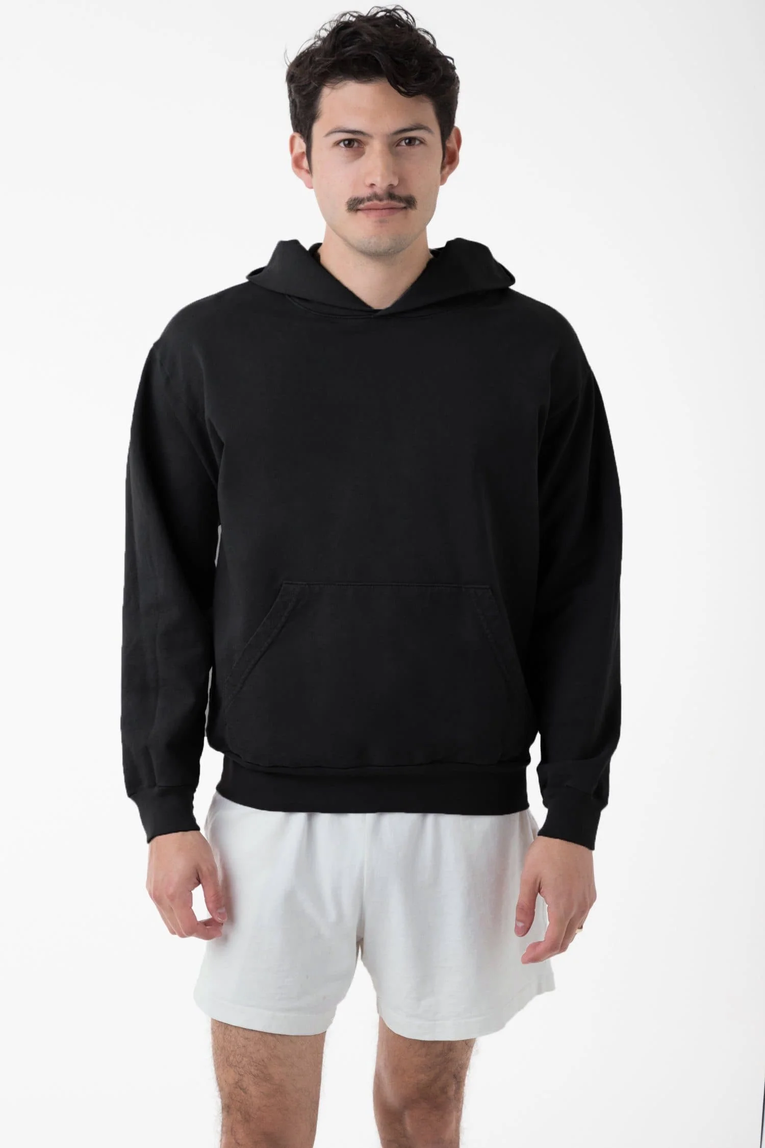 MWT09GD Unisex - Long Sleeve Garment Dye French Terry Pullover Hoodie - Image 12