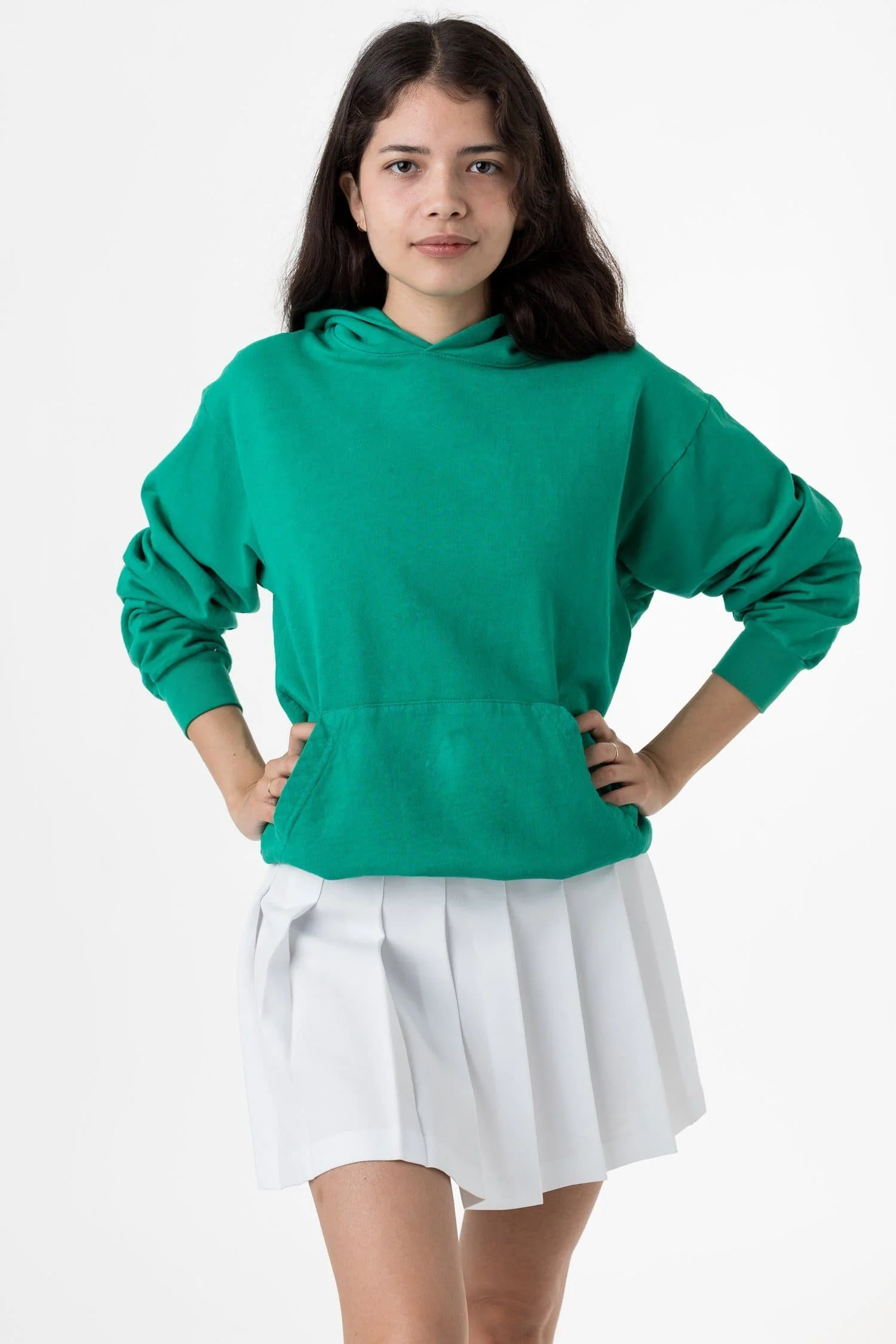 MWT09GD Unisex - Long Sleeve Garment Dye French Terry Pullover Hoodie - Image 9
