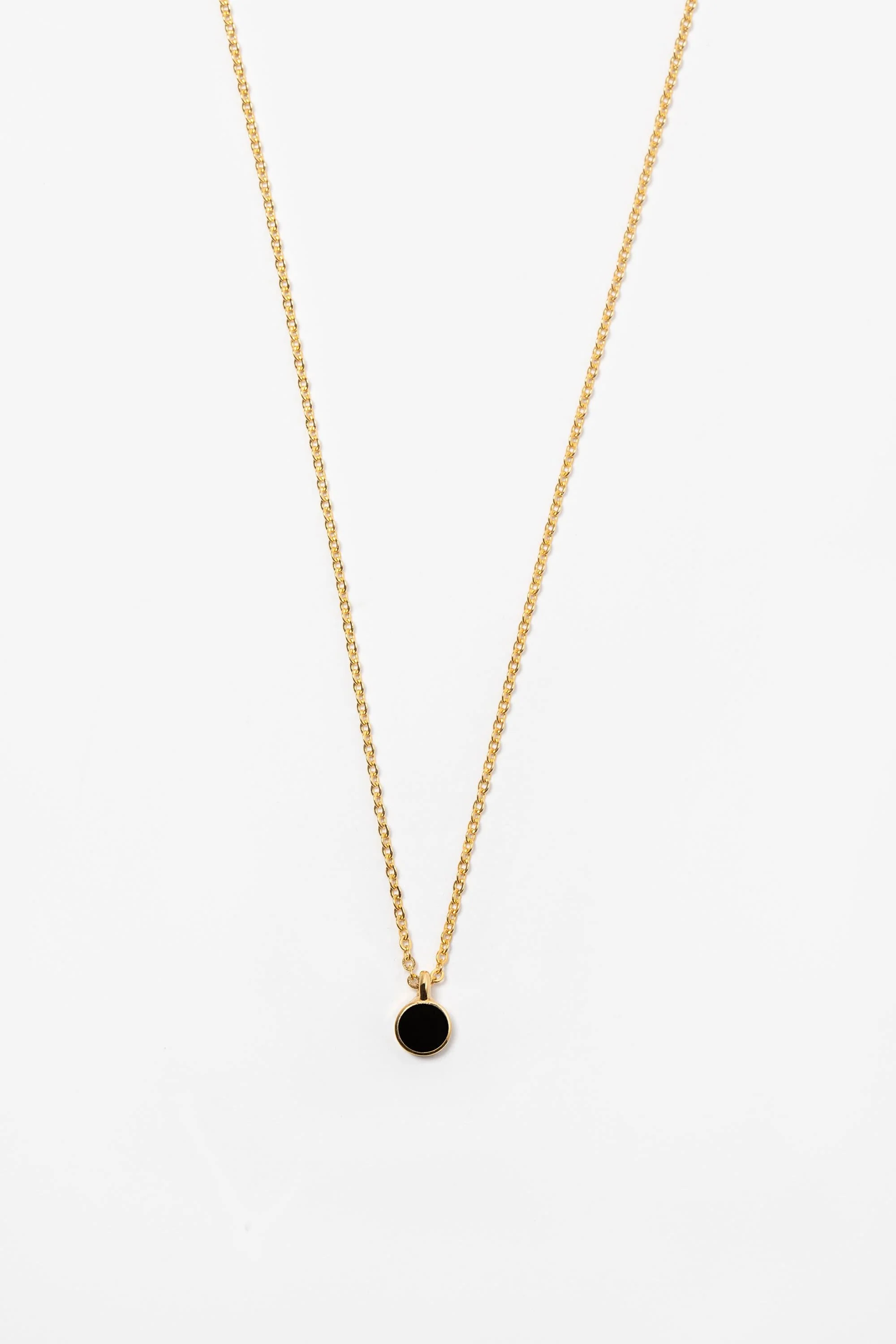 NCKES55 - 5.5mm Enamel Stud Necklace - Image 3