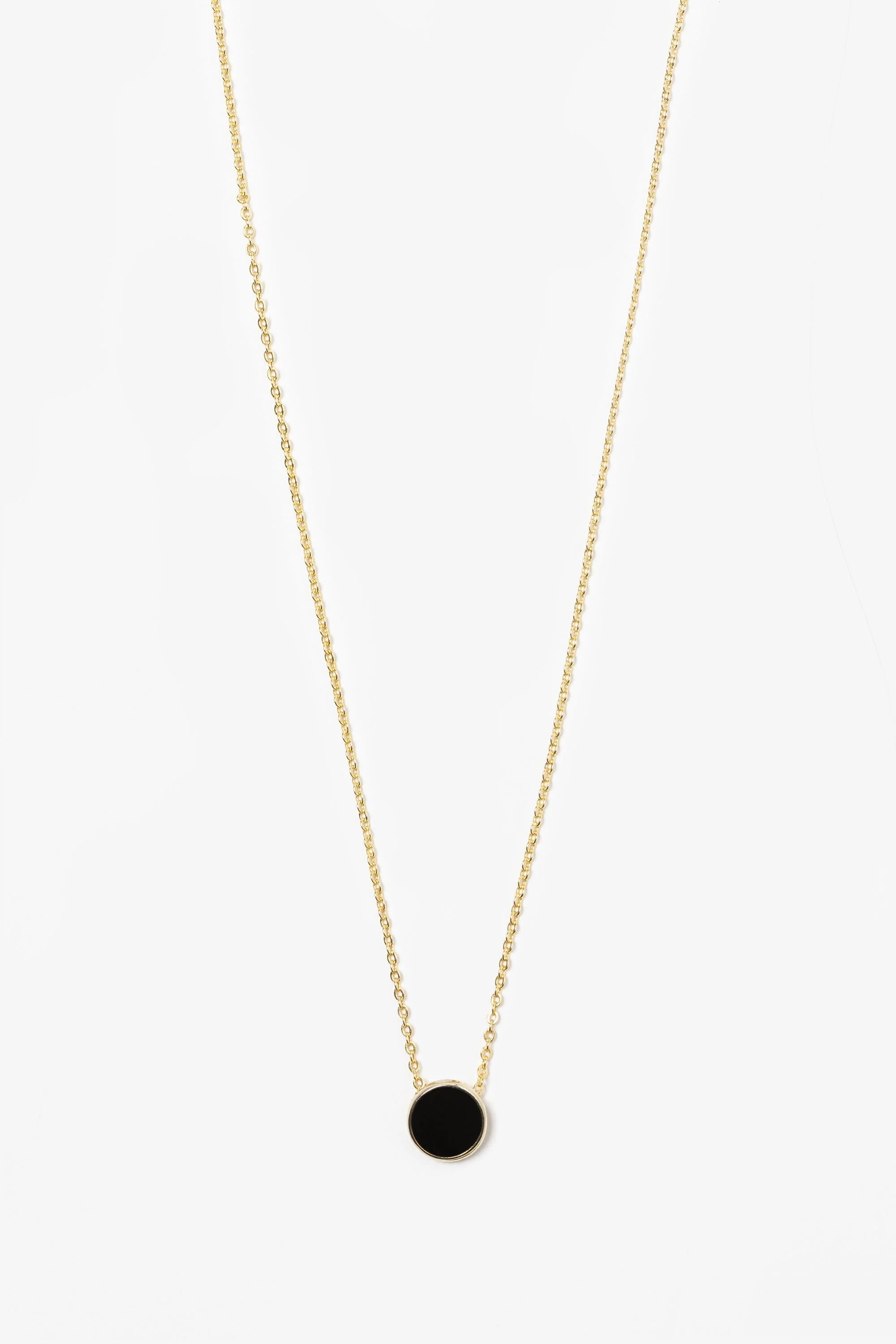 NCKES90 - 9mm Enamel Stud Necklace - Image 5