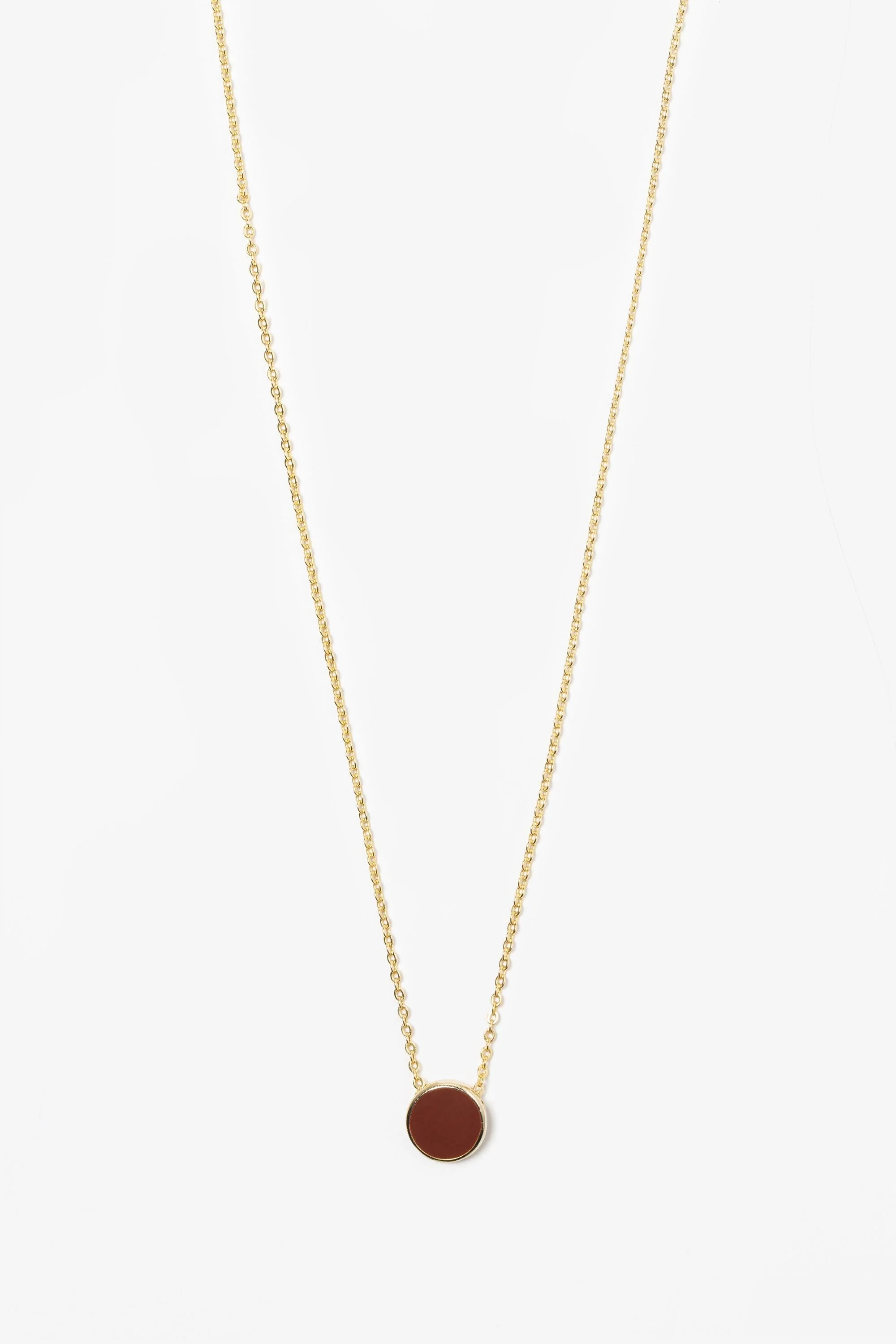 NCKES90 - 9mm Enamel Stud Necklace - Image 6