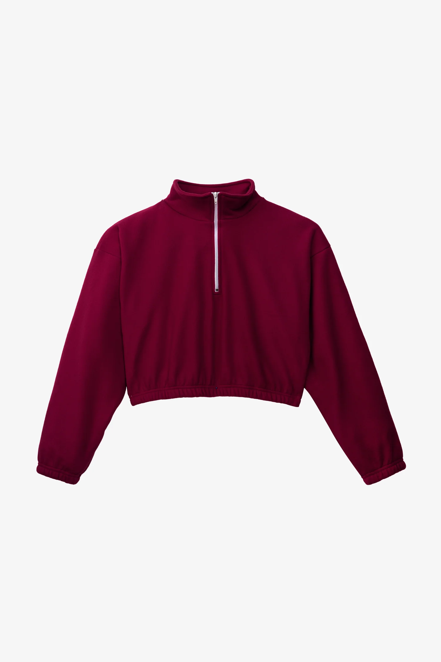 PF306 - Cropped Polar Fleece Half Zip Pullover - Image 38