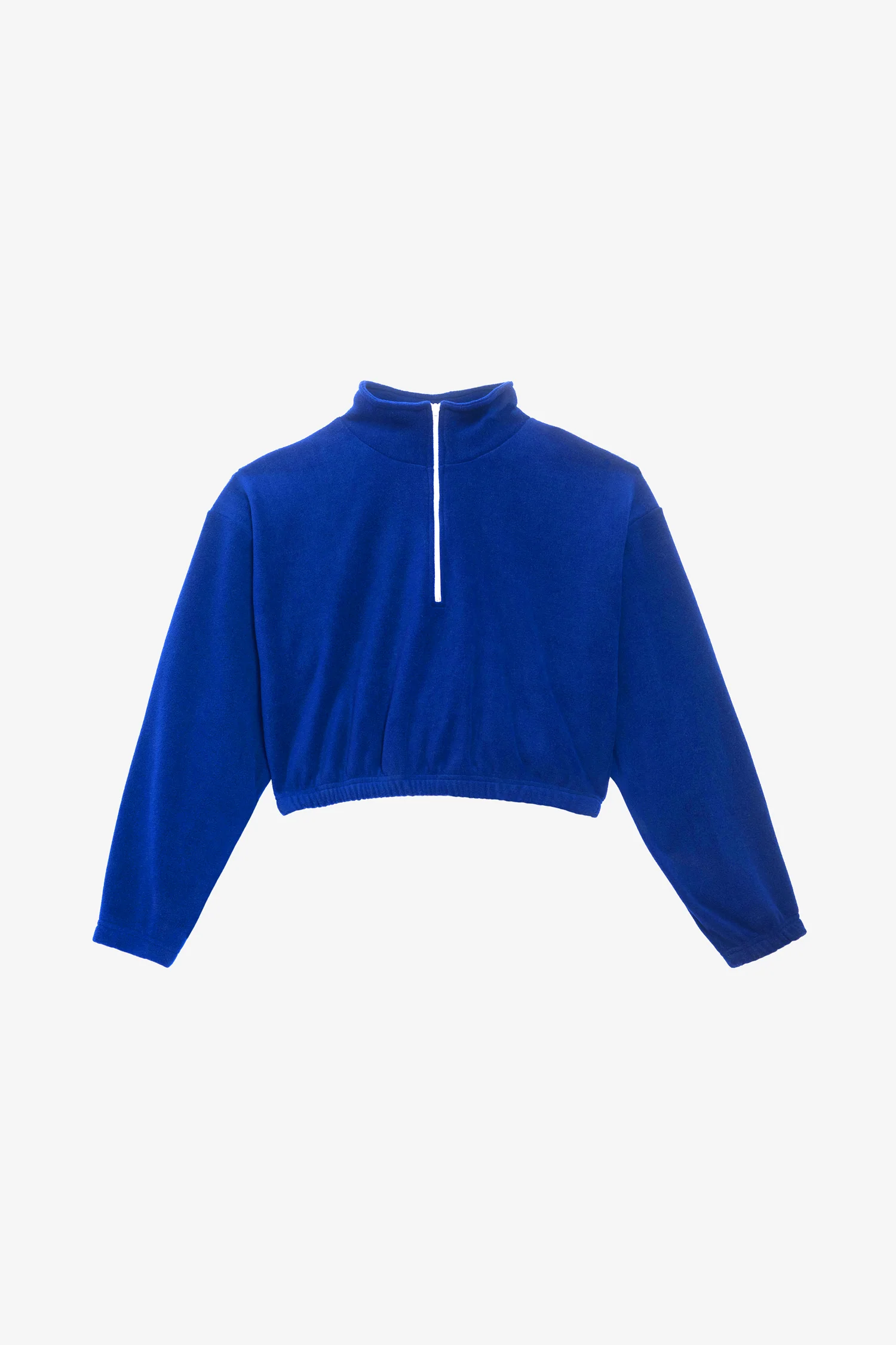 PF306 - Cropped Polar Fleece Half Zip Pullover - Image 41
