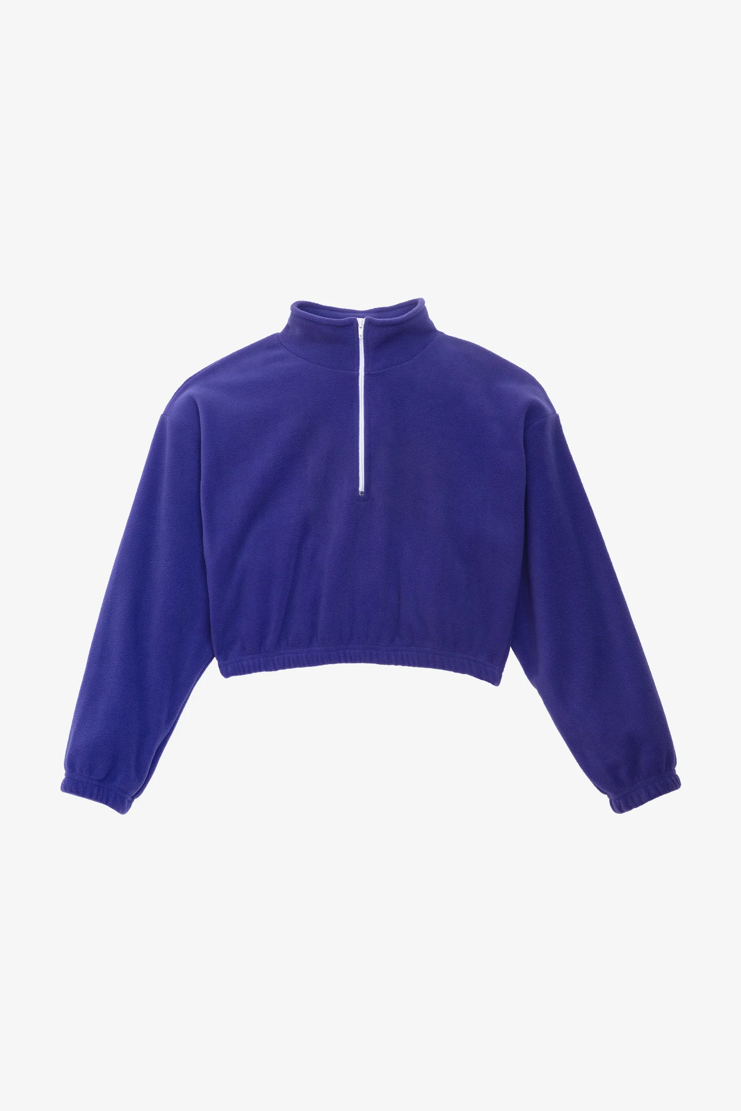 PF306 - Cropped Polar Fleece Half Zip Pullover - Image 42