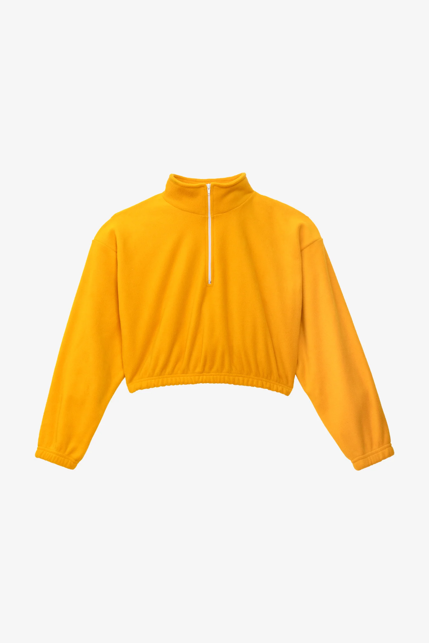 PF306 - Cropped Polar Fleece Half Zip Pullover - Image 46
