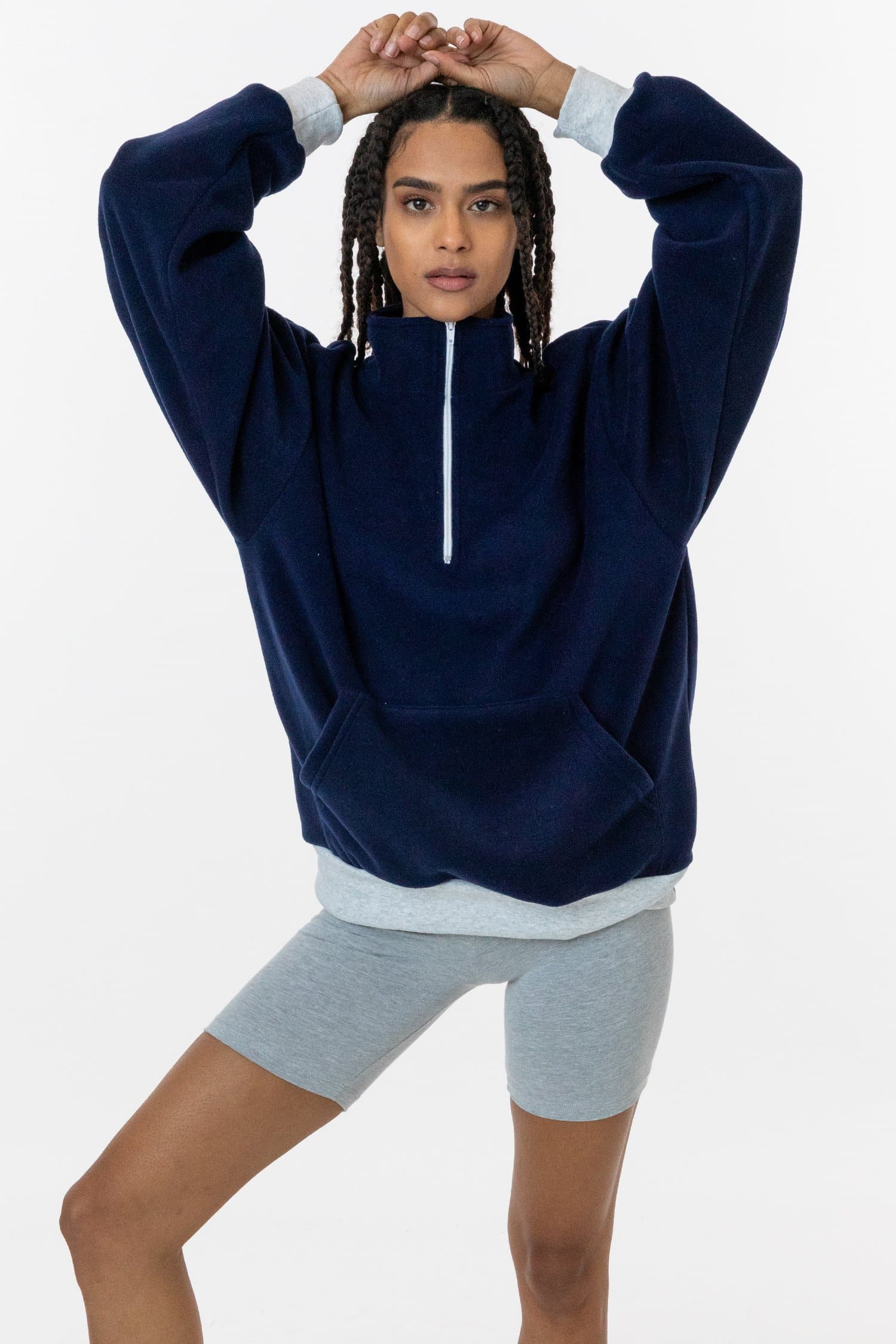 PF408 - Polar Fleece Half Zip Pullover - Image 12