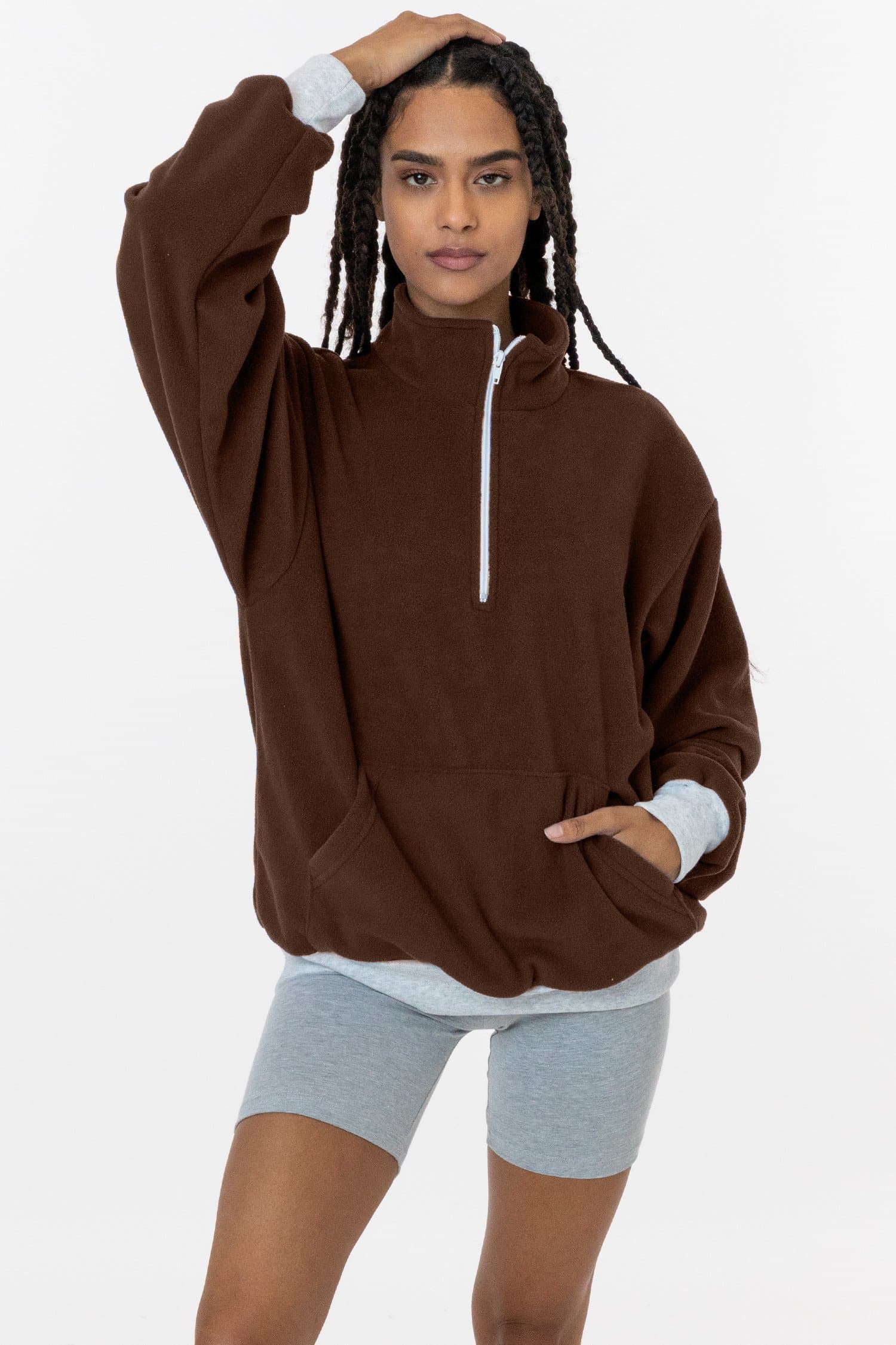 PF408 - Polar Fleece Half Zip Pullover - Image 21