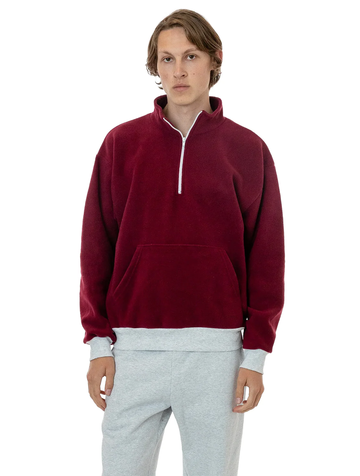 PF408 - Polar Fleece Half Zip Pullover - Image 3