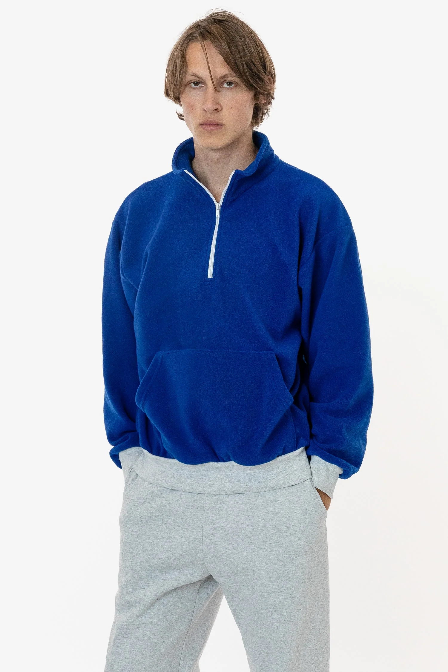 PF408 - Polar Fleece Half Zip Pullover - Image 5