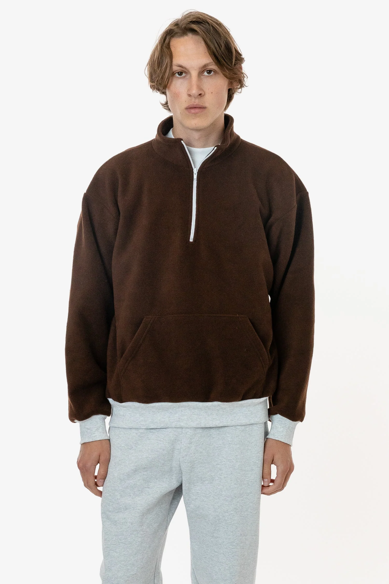 PF408 - Polar Fleece Half Zip Pullover - Image 6