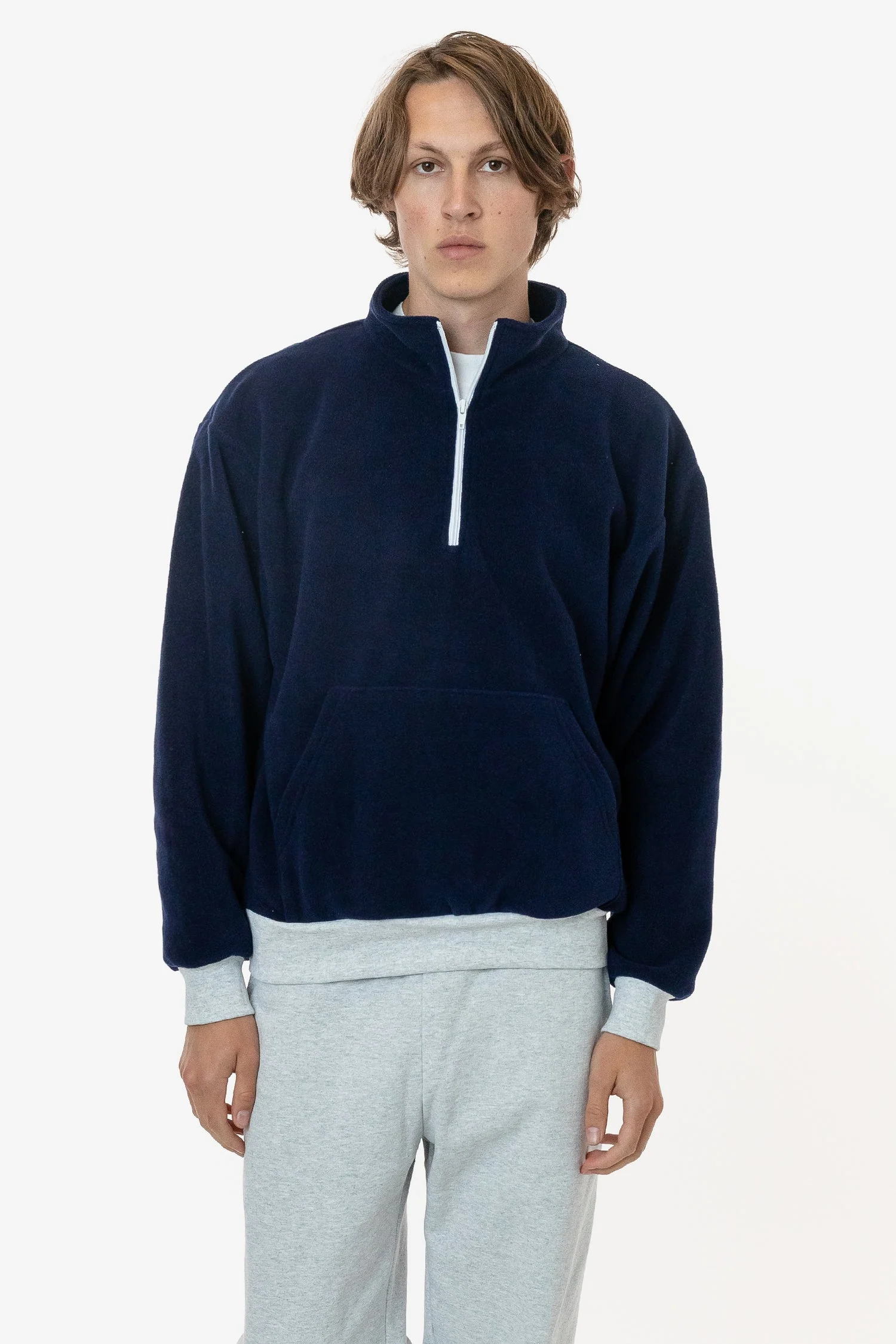 PF408 - Polar Fleece Half Zip Pullover - Image 8